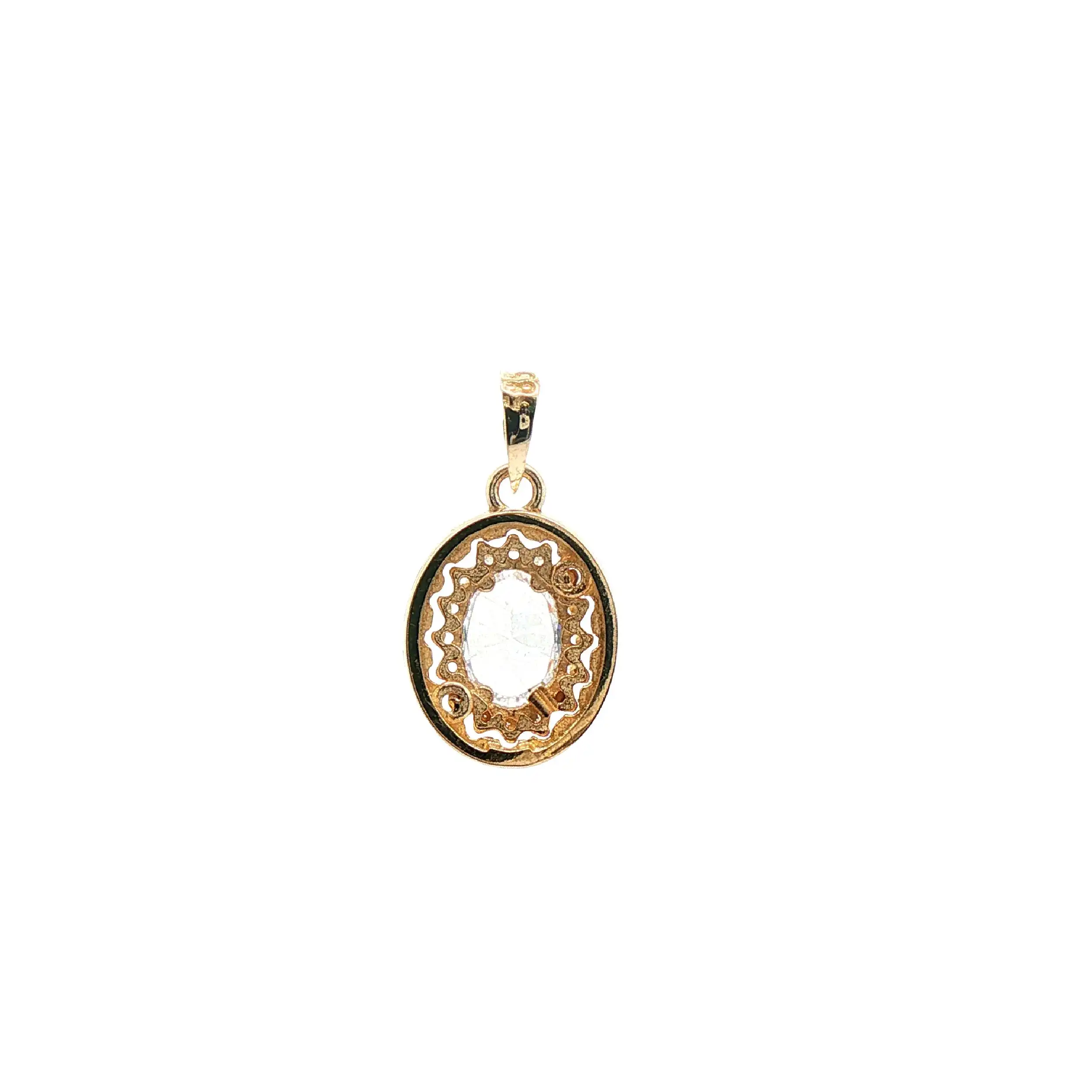 Anhänger Gelbgold mit Zirkonia Anhänger Gelbgold mit Zirkonia