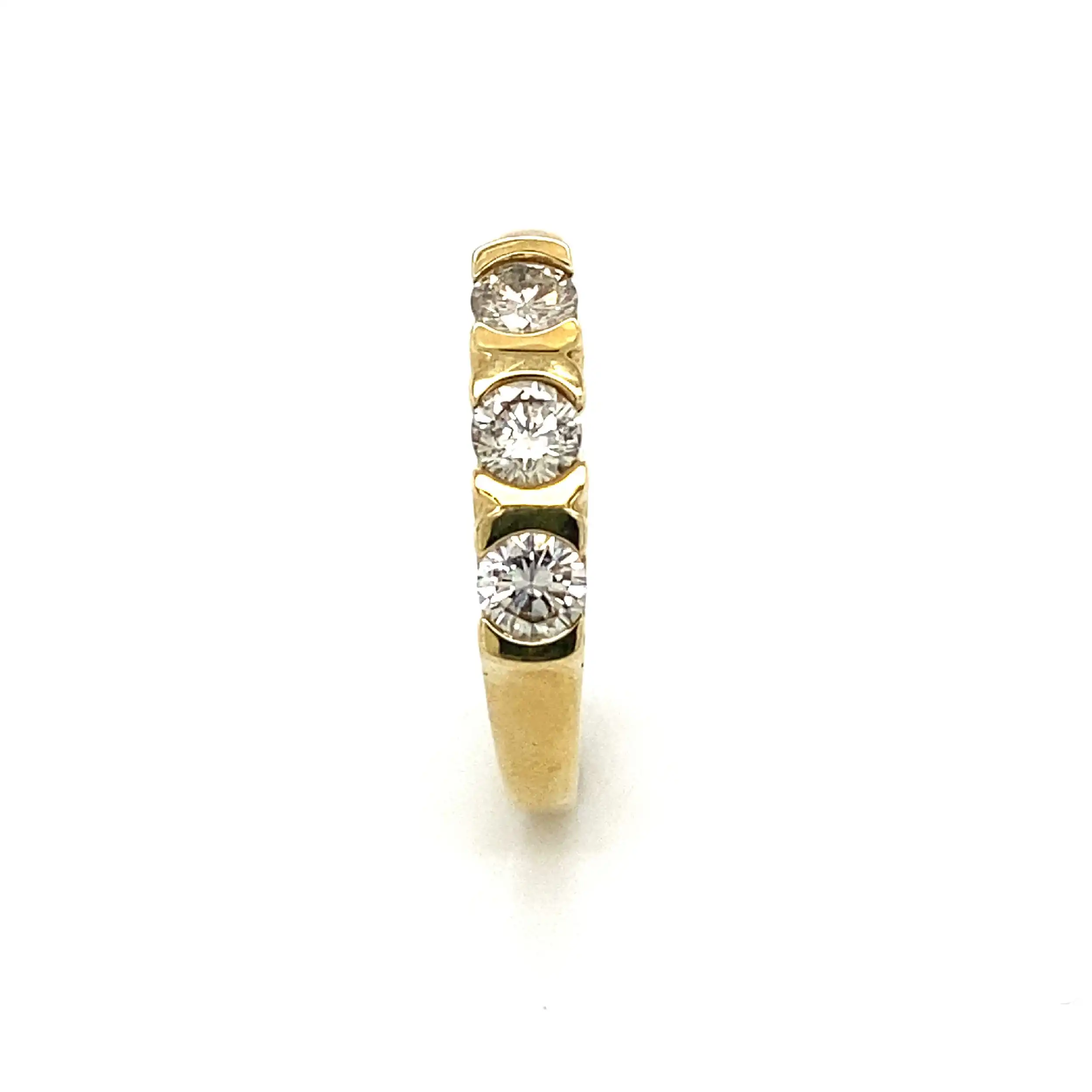 Ring Gelbgold mit Brillanten Ring Gelbgold mit Brillanten
