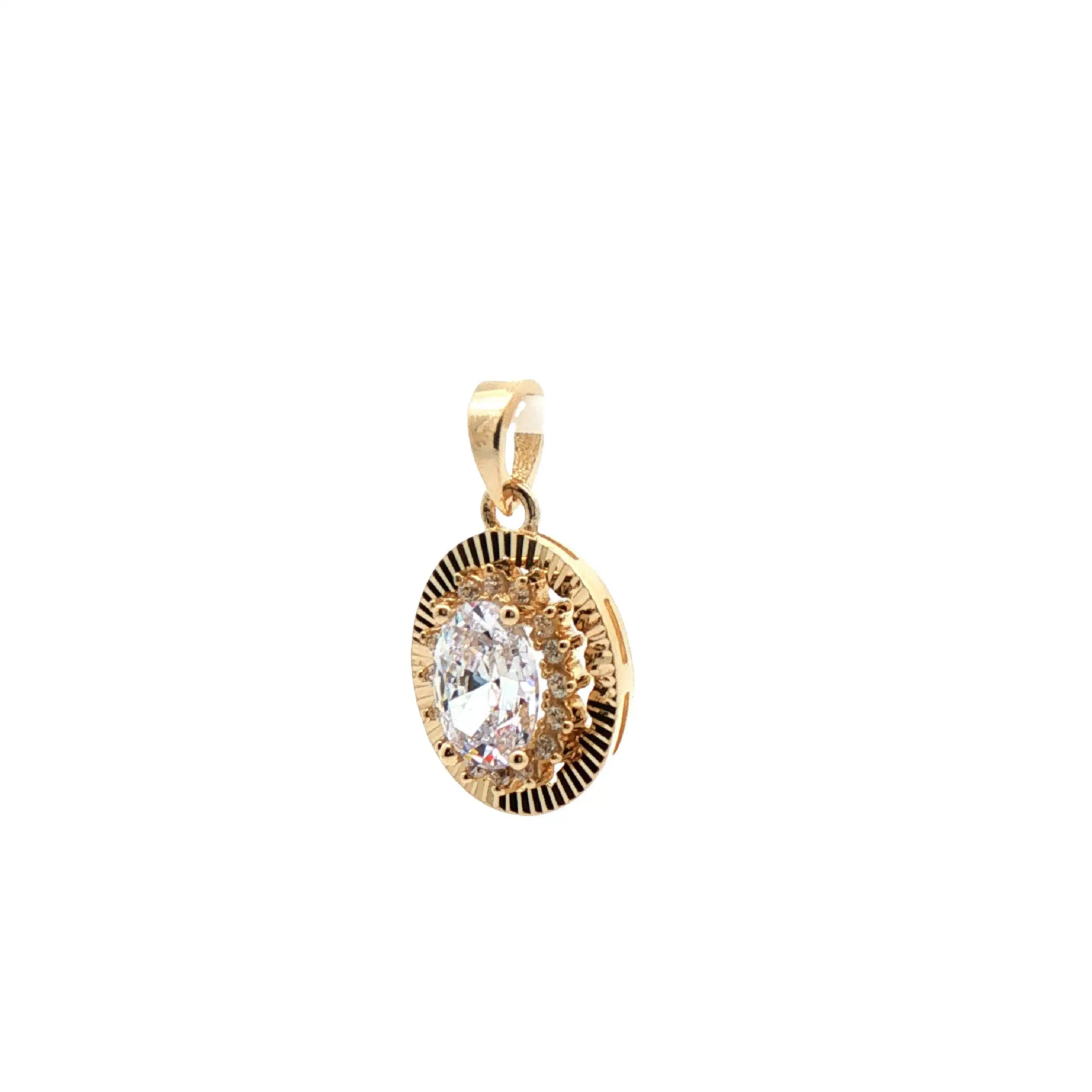 Anhänger Gelbgold mit Zirkonia Anhänger Gelbgold mit Zirkonia