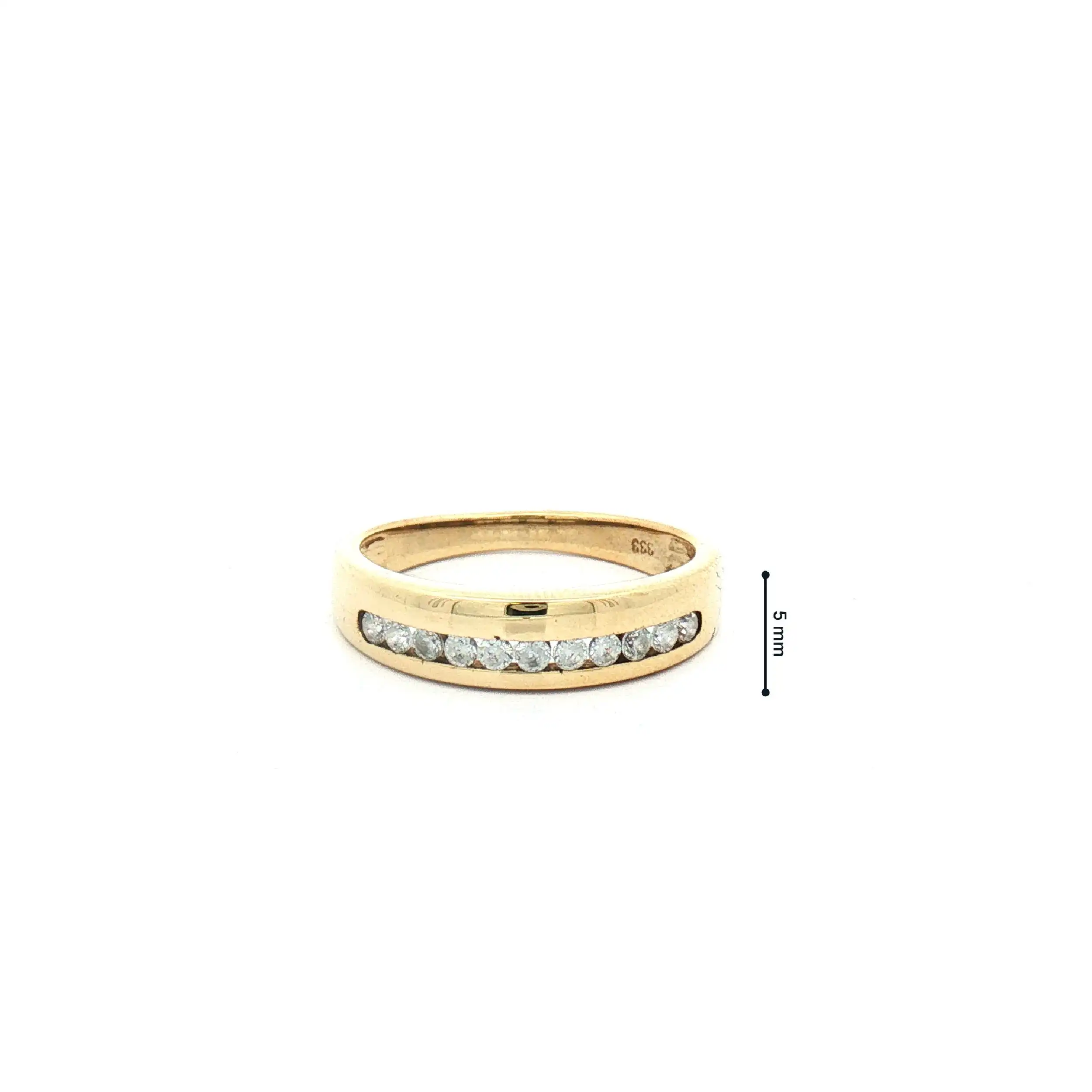 Ring Gelbgold mit Zirkonia