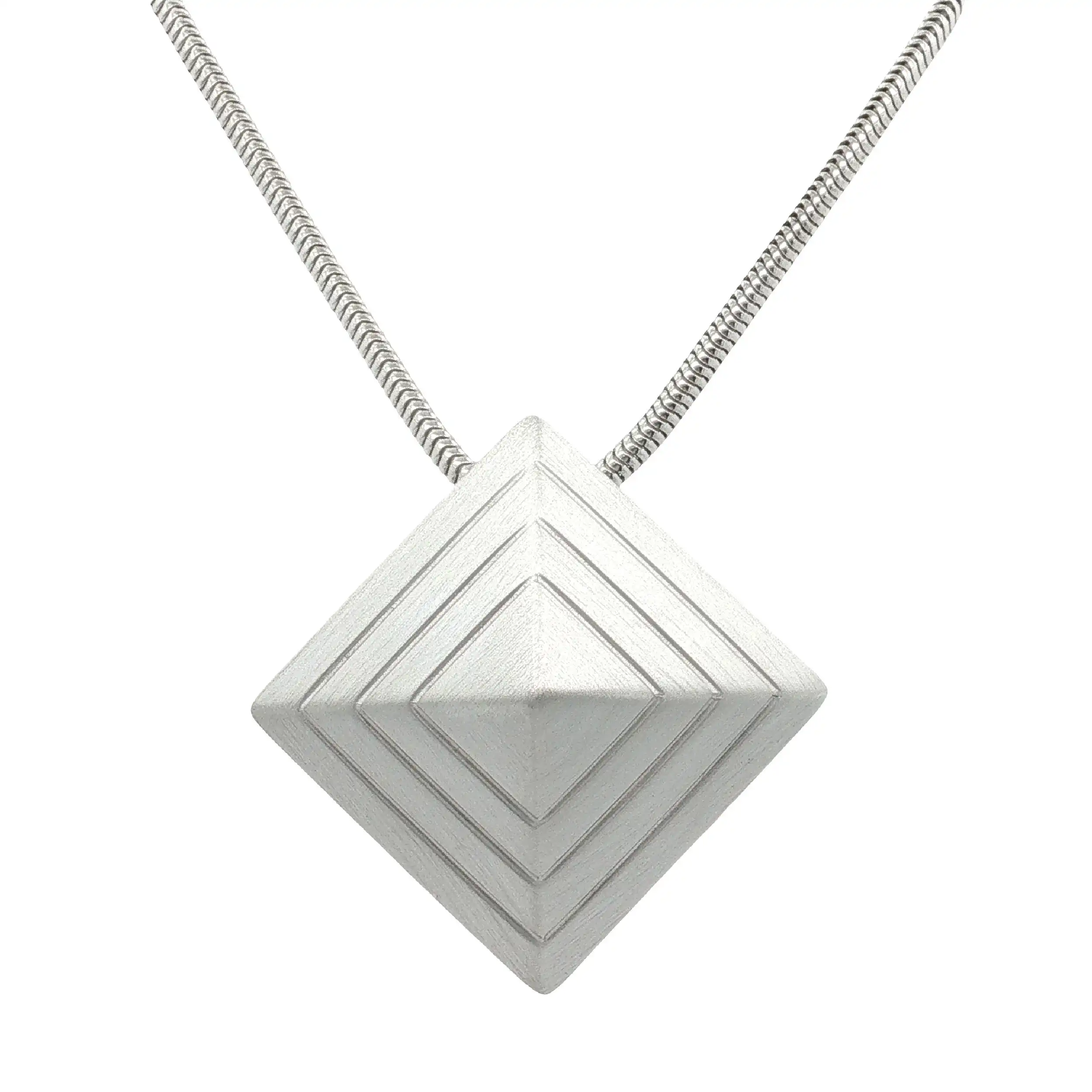 Schlangenkette mit Anhänger Silber Schlangenkette mit Anhänger Silber
