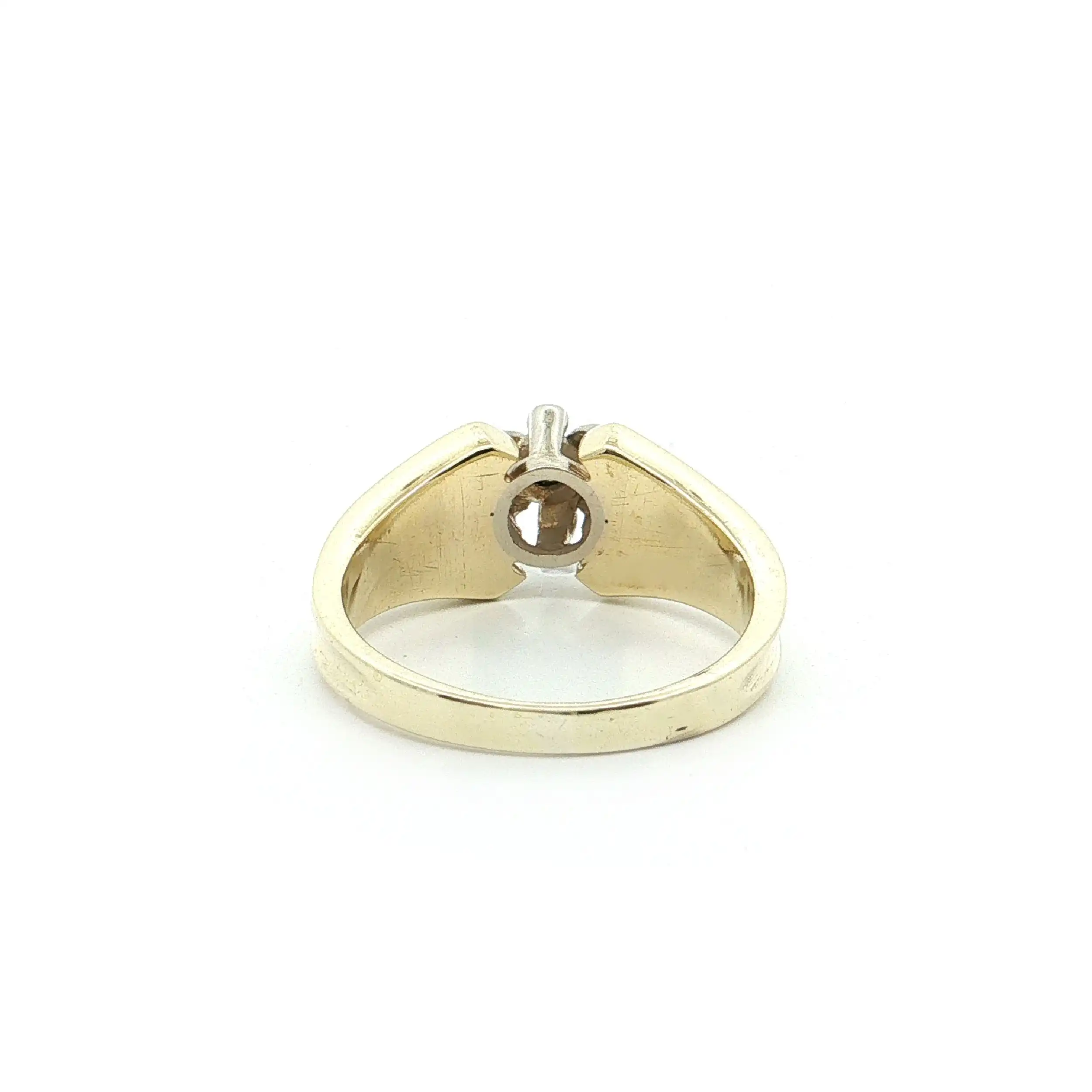 Ring Bicolor mit Brillant