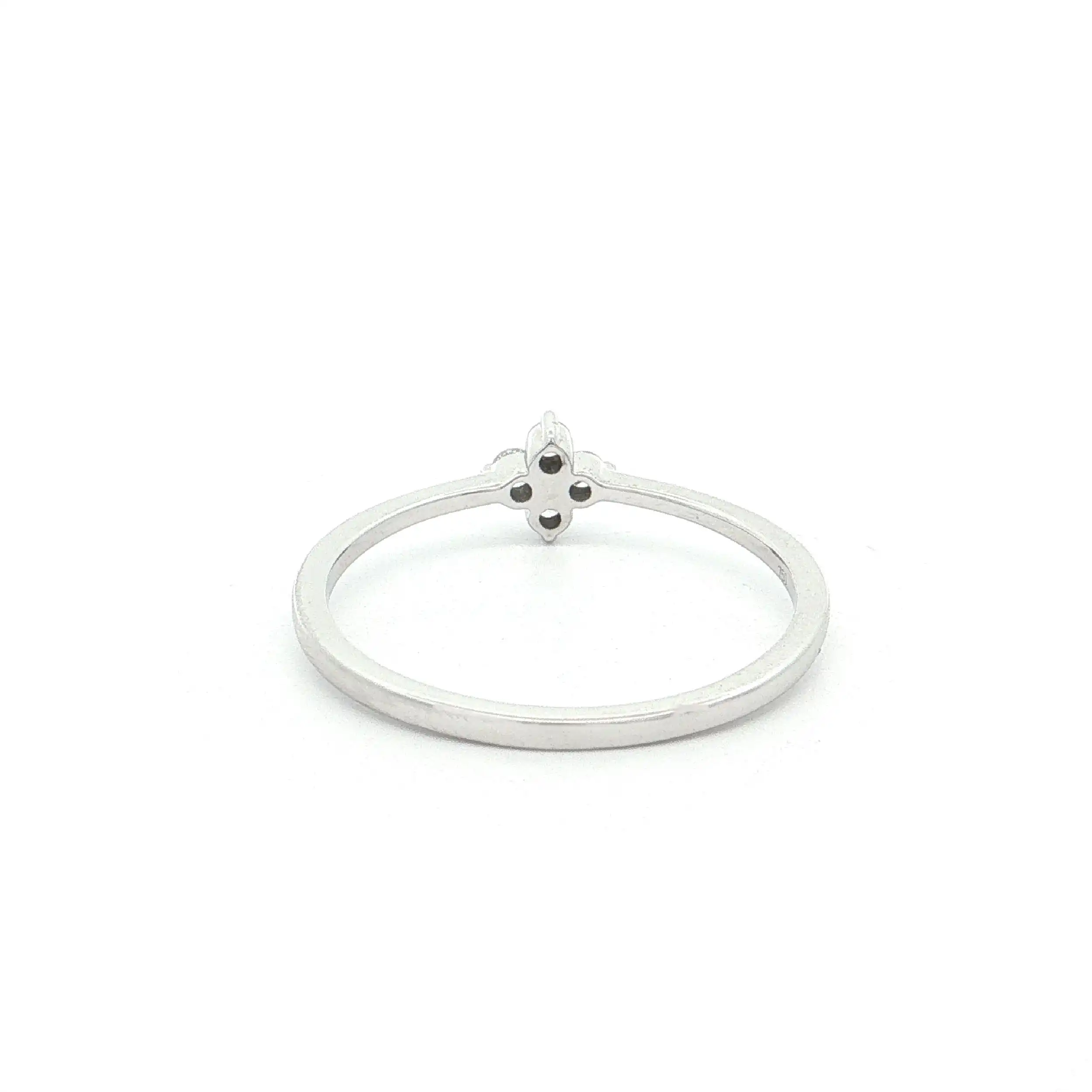 Ring Weißgold mit Brillanten Ring Weißgold mit Brillanten