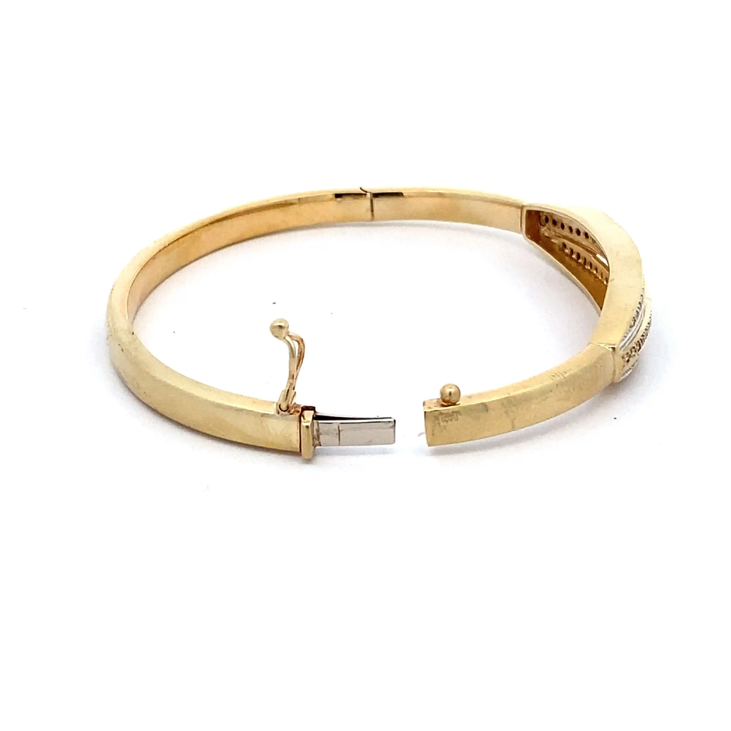 Armreif Bicolor mit Brillanten