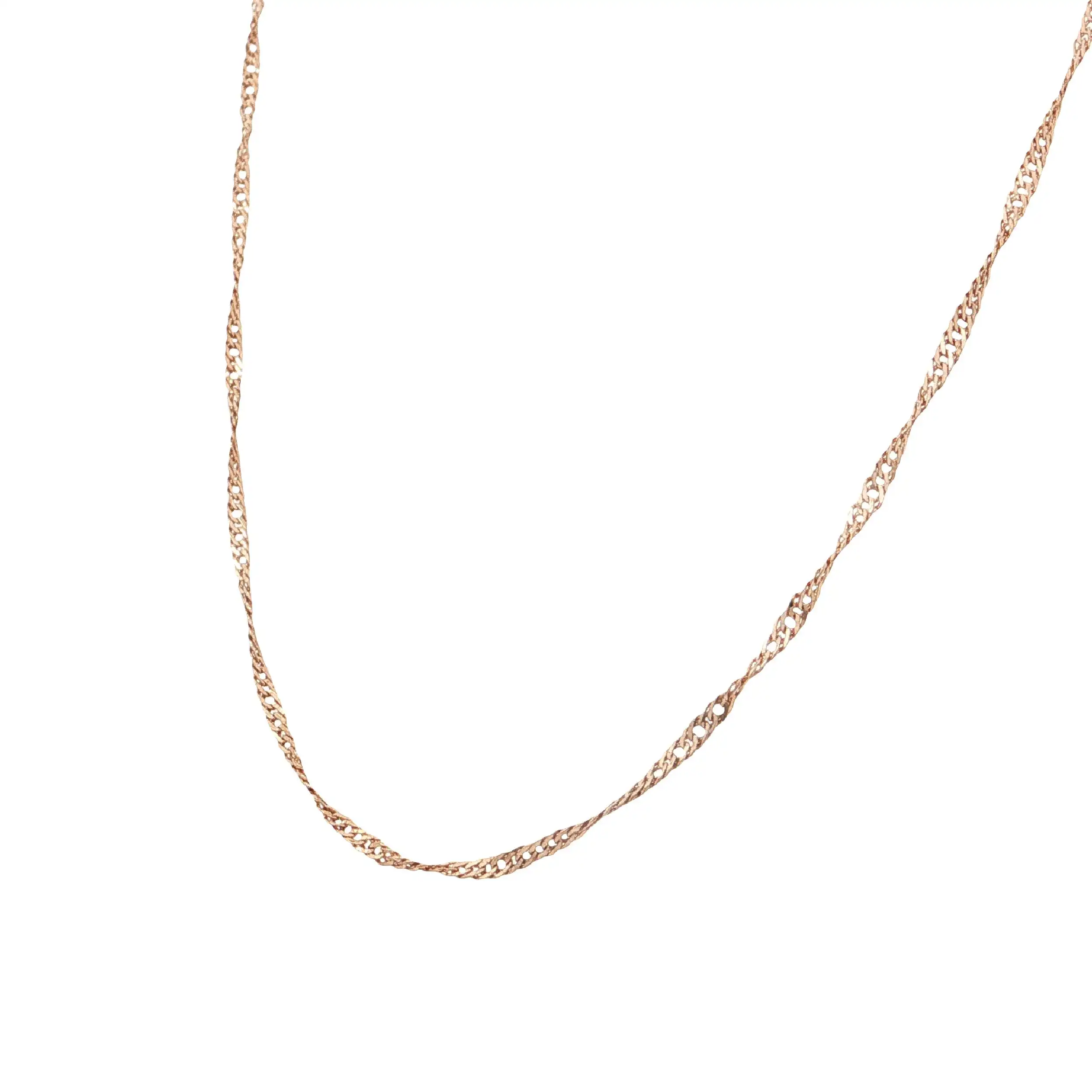 Singapurkette Roségold