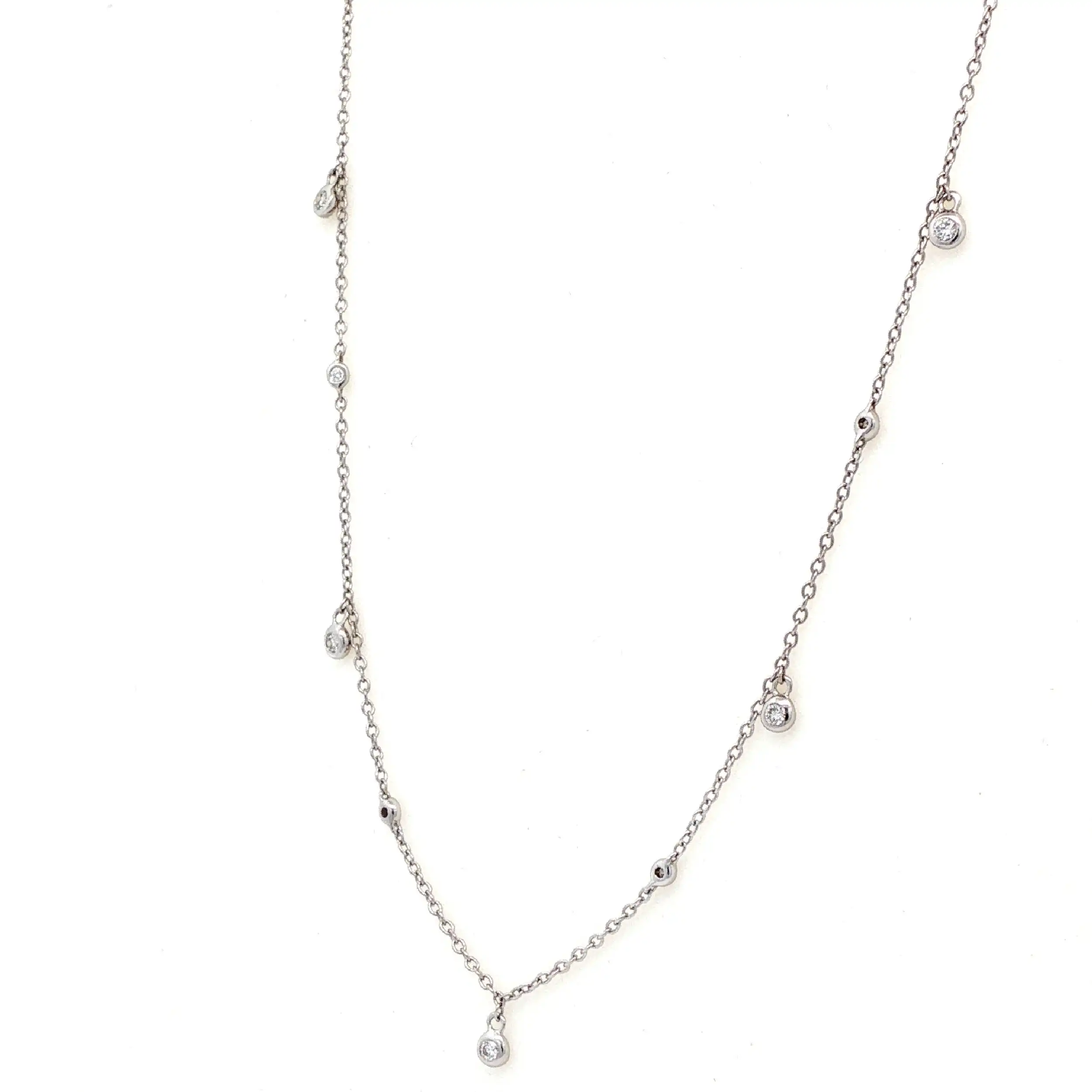 Collier Weißgold mit Diamanten von Christ