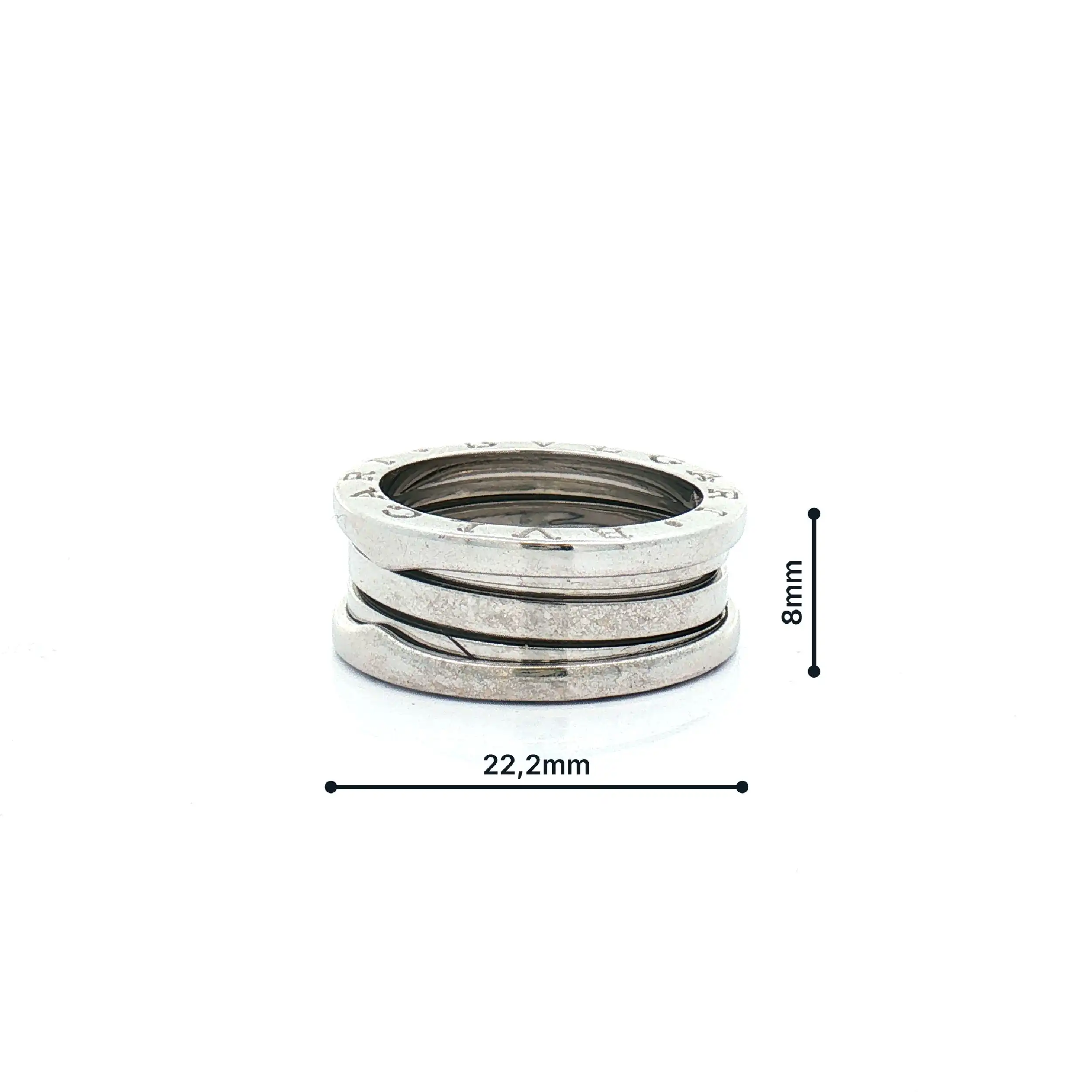 Ring Weißgold Bulgari B - Zero 1 - 3 Ring Weißgold Bulgari B - Zero 1 - 3
