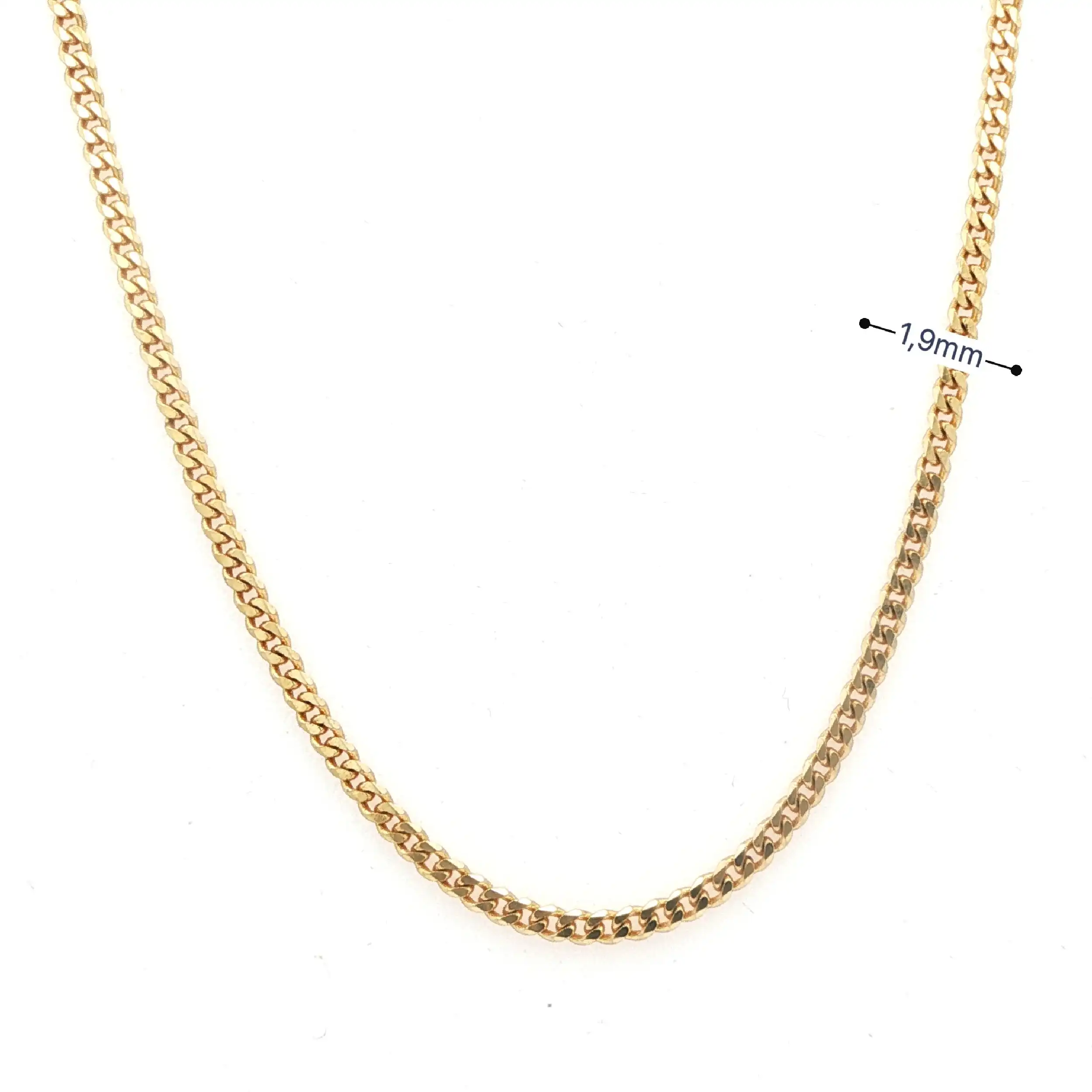 Panterkette Gelbgold
