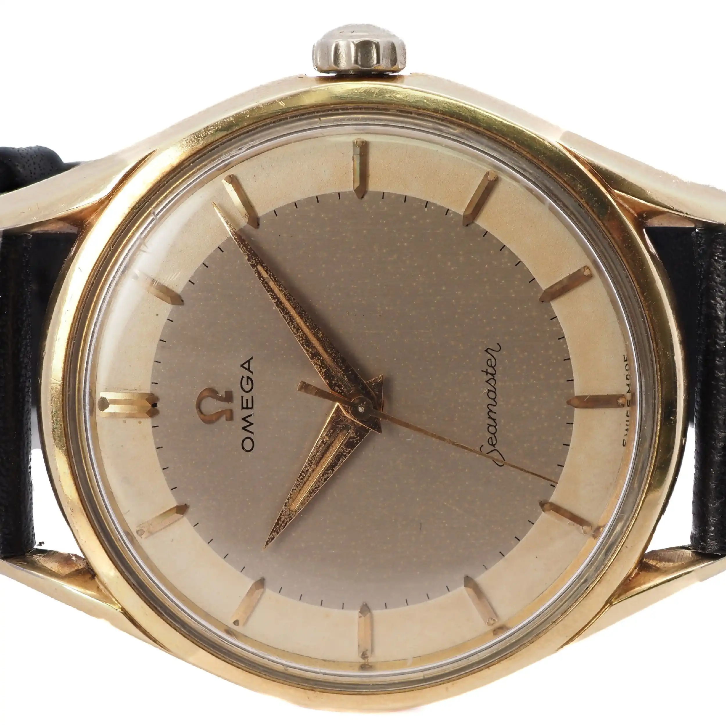 Herrenuhr Omega Seamaster Vintage vergoldet Referenz 2892-1 Kaliber Omega 284 Herrenuhr Omega Seamaster Vintage vergoldet Referenz 2892-1 Kaliber Omega 284