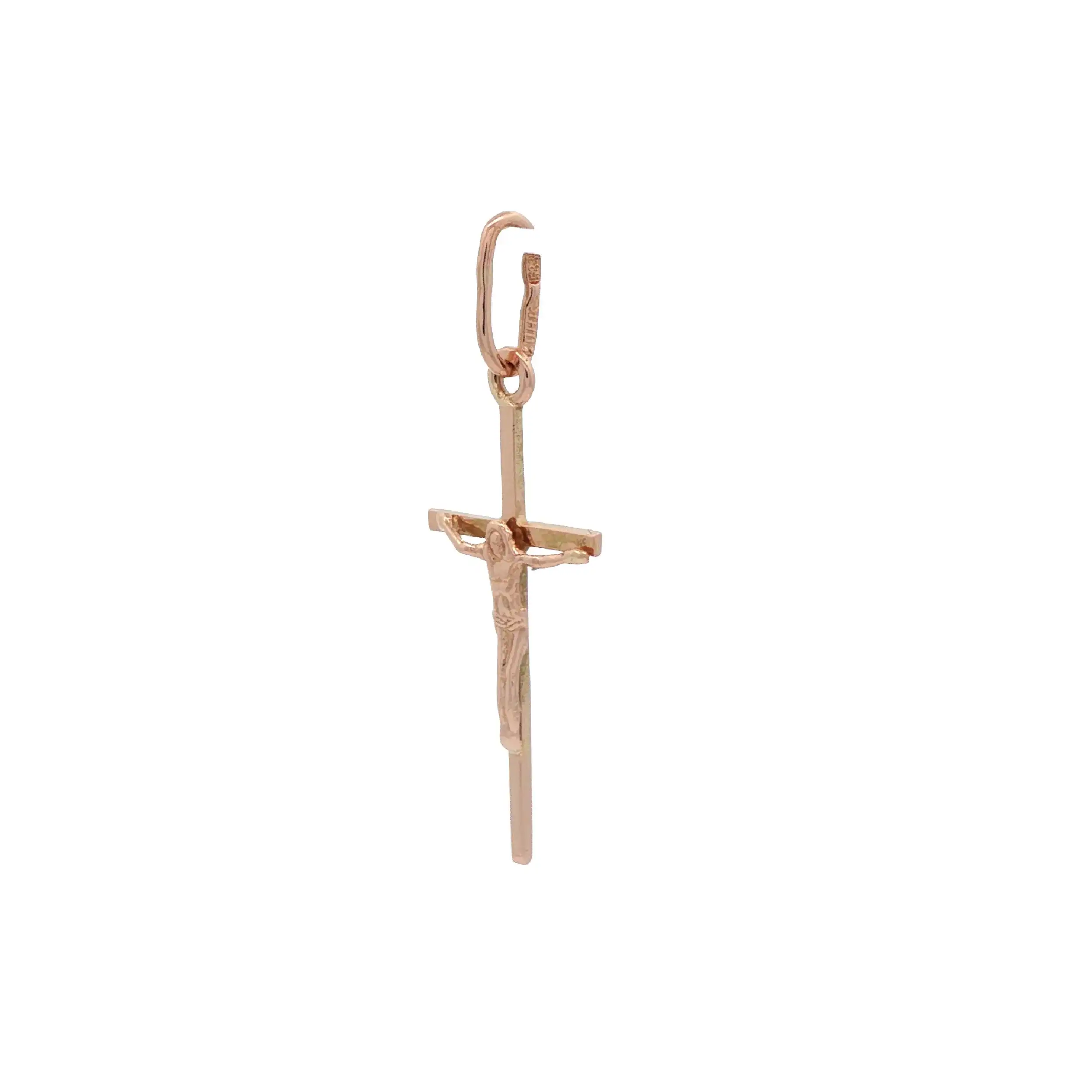 Kreuzanhänger Rotgold