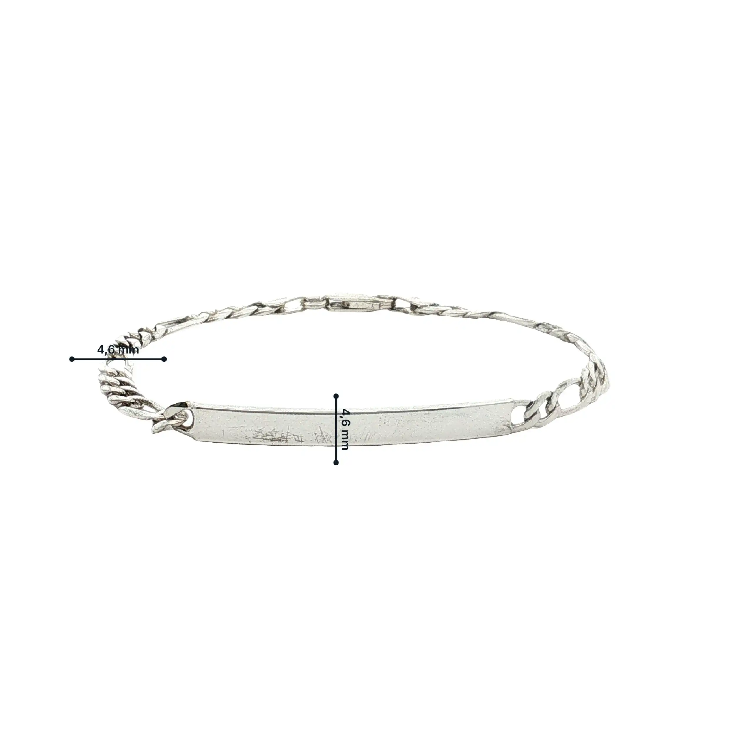 Identarmband Silber