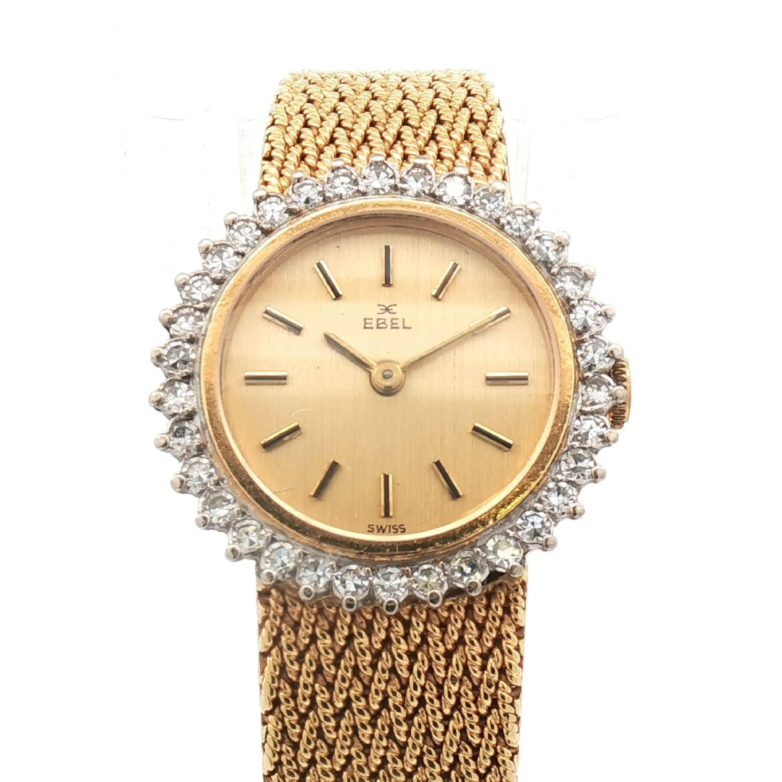 Damenuhr Ebel Swiss Gelbgold mit Diamanten Damenuhr Ebel Swiss Gelbgold mit Diamanten