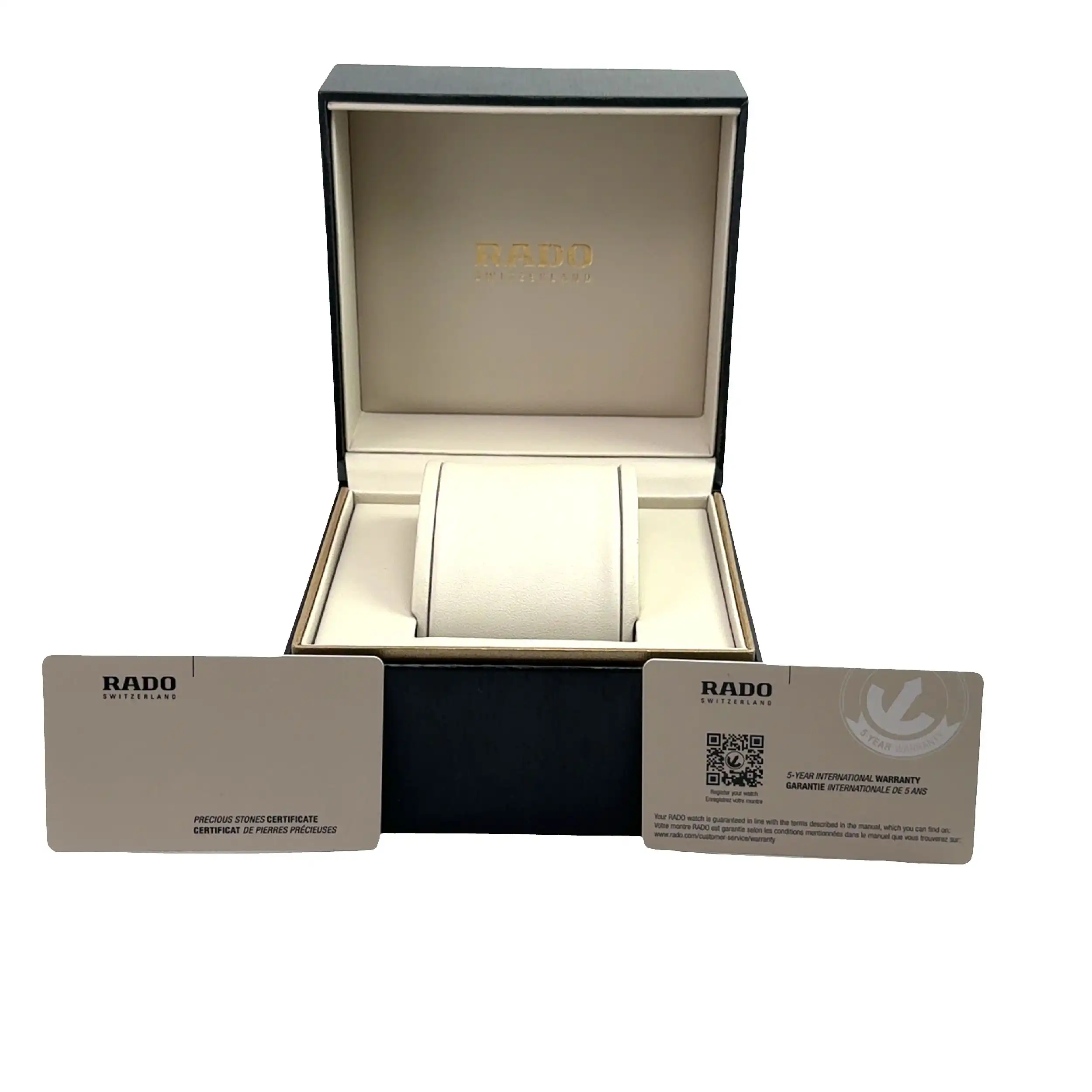 Damenuhr Rado Florence Classic Diamonds Stahl/Gold Fullset