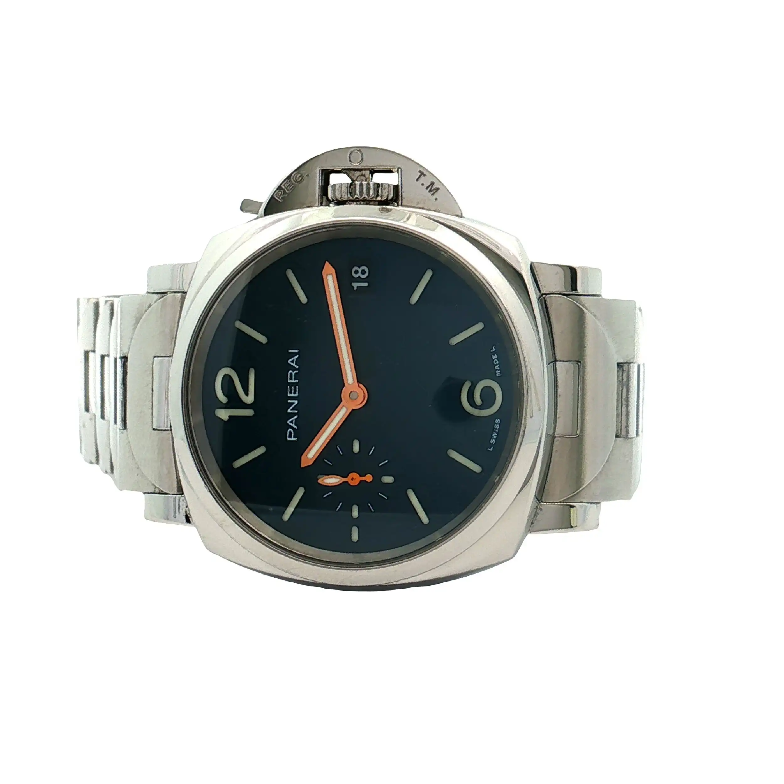 Herrenuhr Panerai Luminor Due OP 7242 PAM 01123 mit Box und Papiere Herrenuhr Panerai Luminor Due OP 7242 PAM 01123 mit Box und Papiere