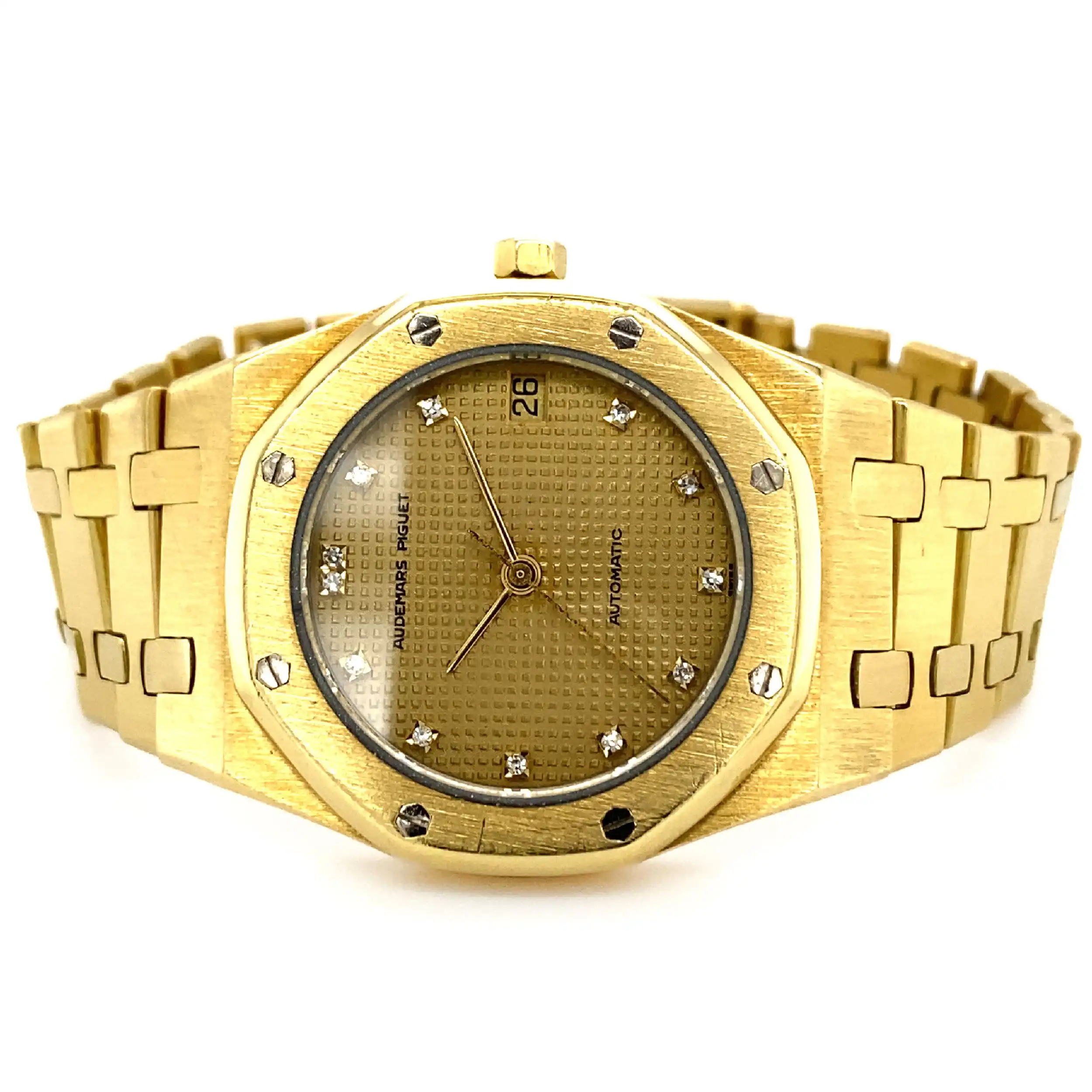 Herrenuhr Audemars Piguet Royal mit Diamant Indexen B-Serie Herrenuhr Audemars Piguet Royal mit Diamant Indexen B-Serie