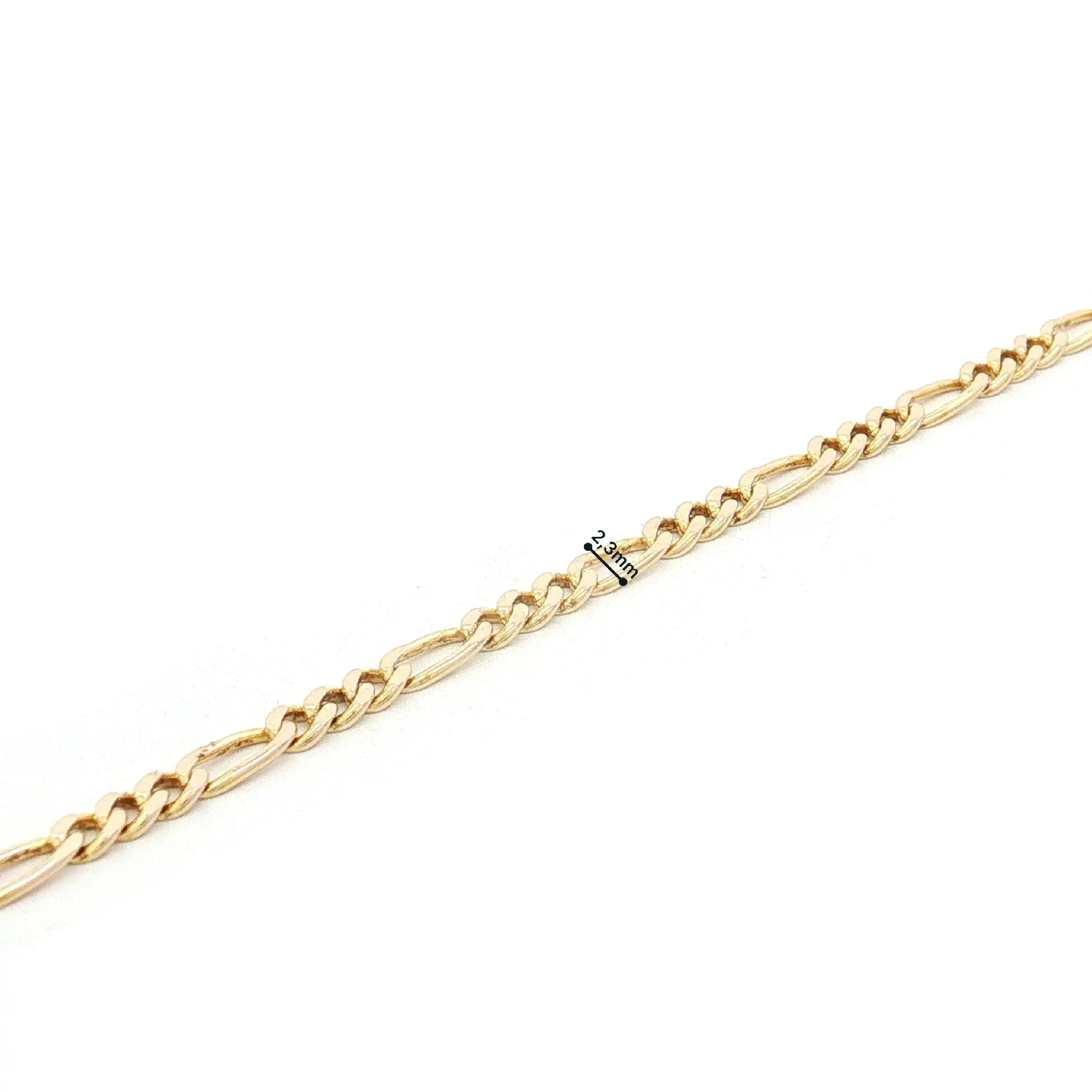 Figaroarmband Gelbgold