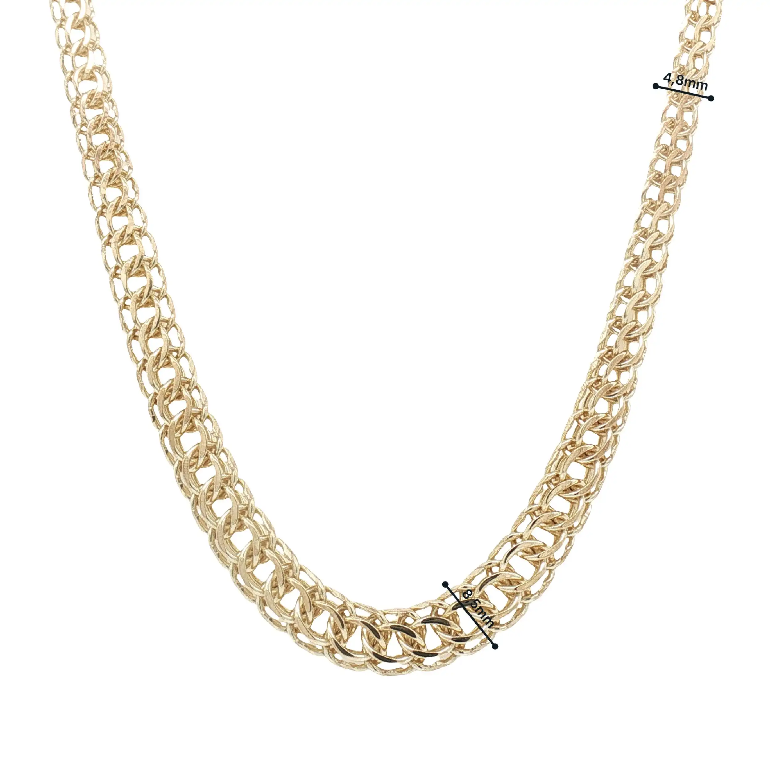 Collier Gelbgold