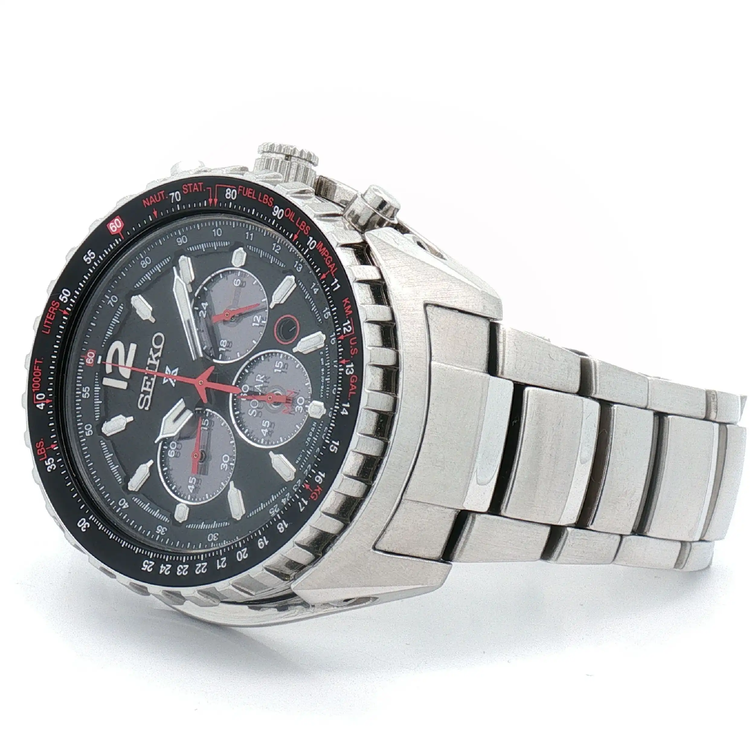 Herrenuhr Seiko Prospex Sky Aviation Solar Chronograph Herrenuhr Seiko Prospex Sky Aviation Solar Chronograph