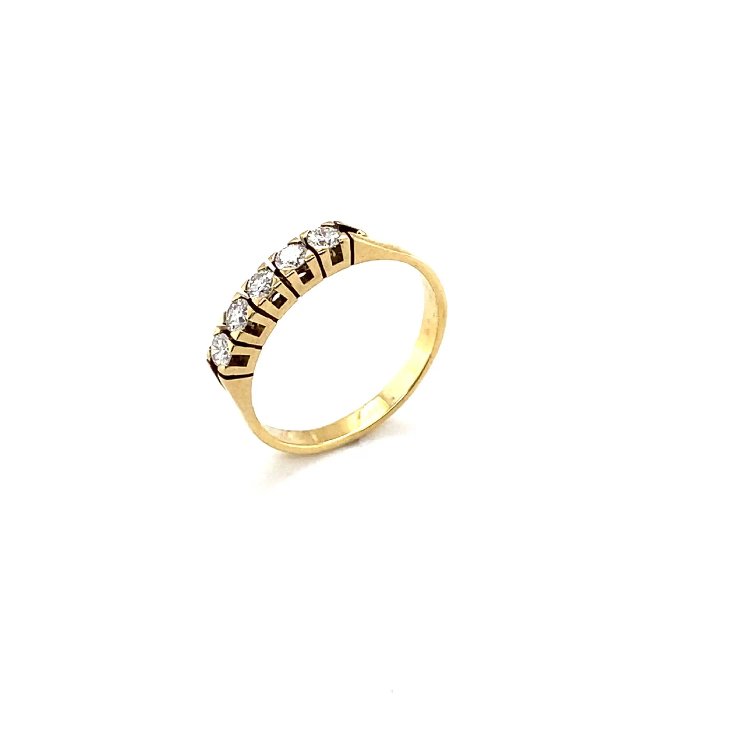Ring Gelbgold mit Brillanten Ring Gelbgold mit Brillanten