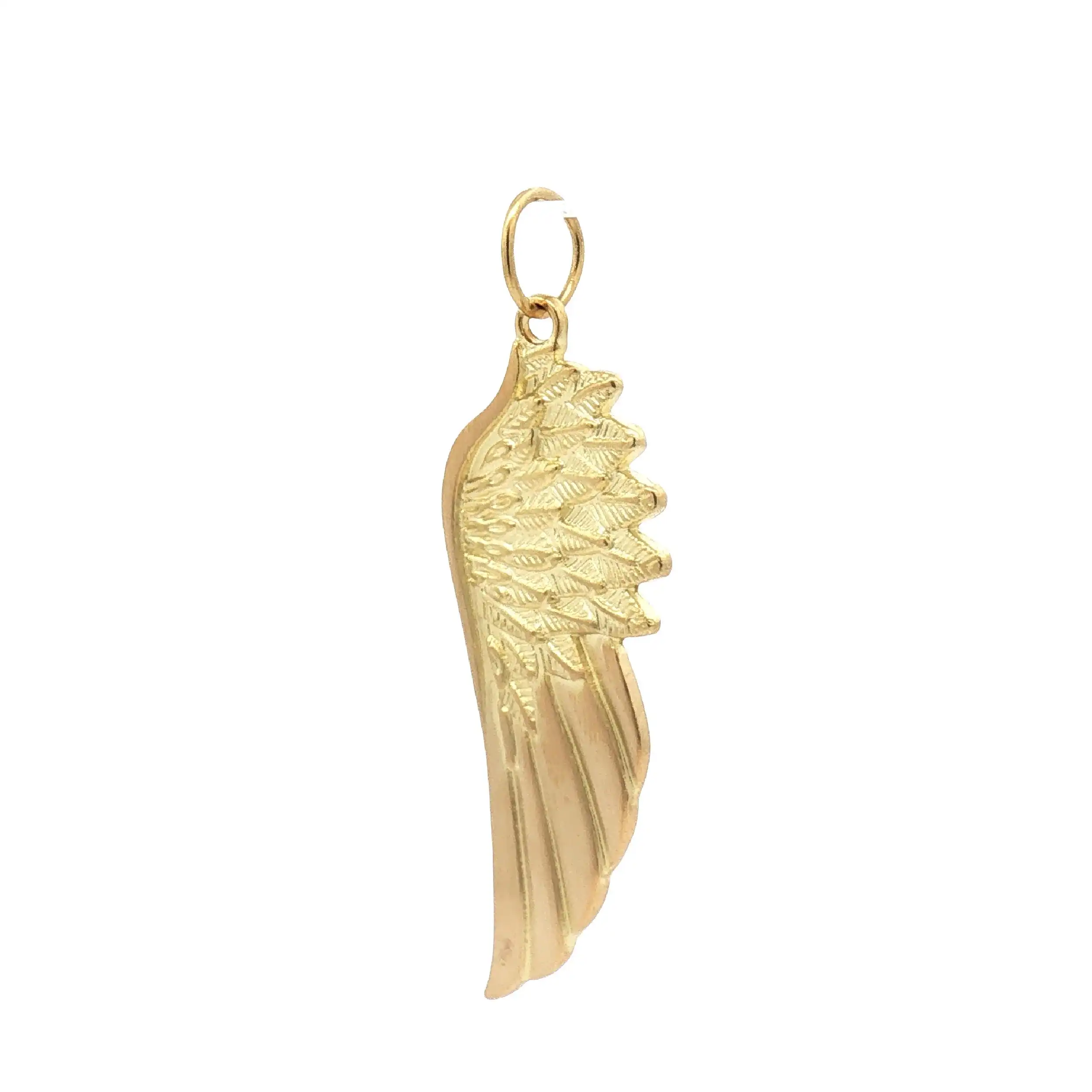 Anhänger Gelbgold Flügel
