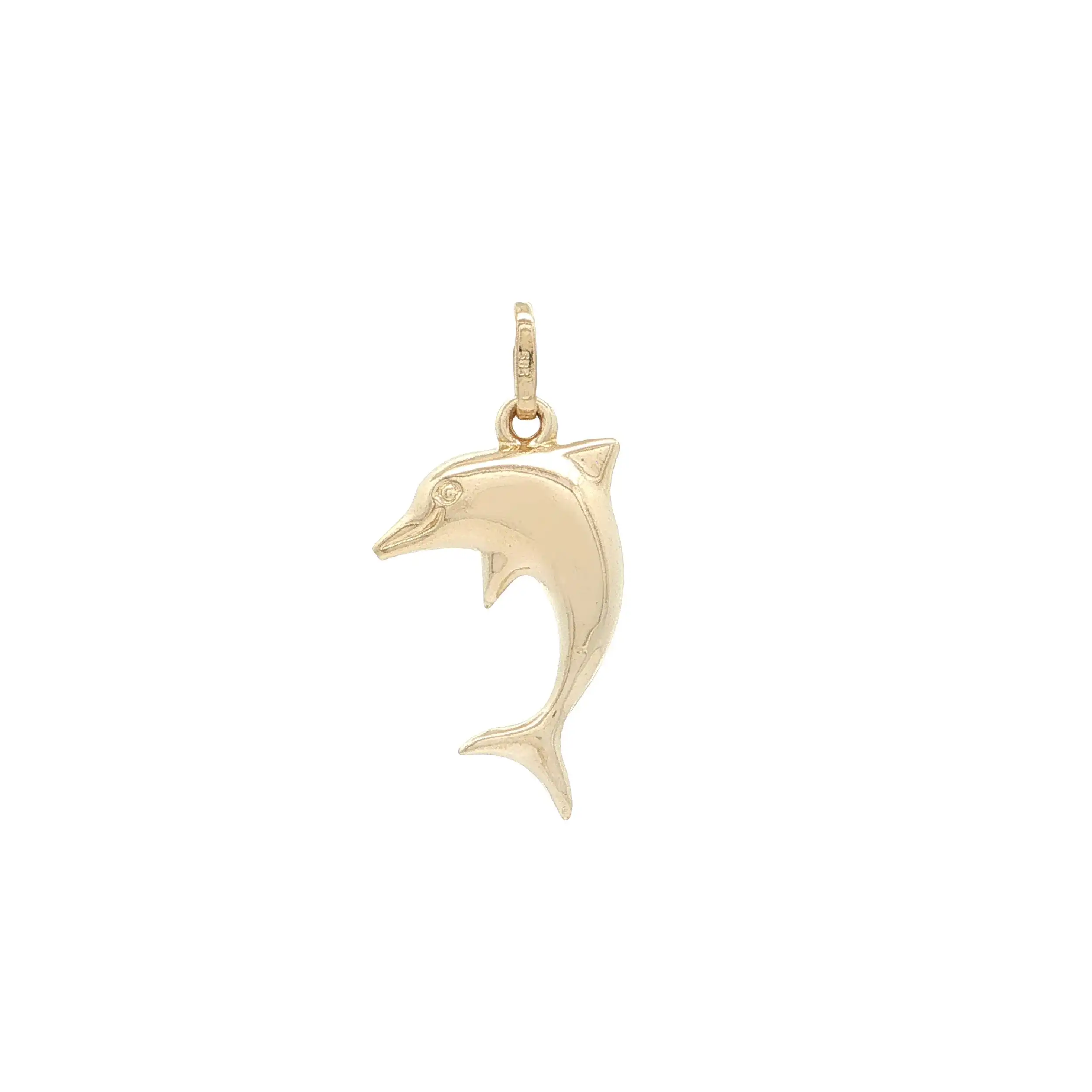 Anhänger Gelbgold "Delfin"