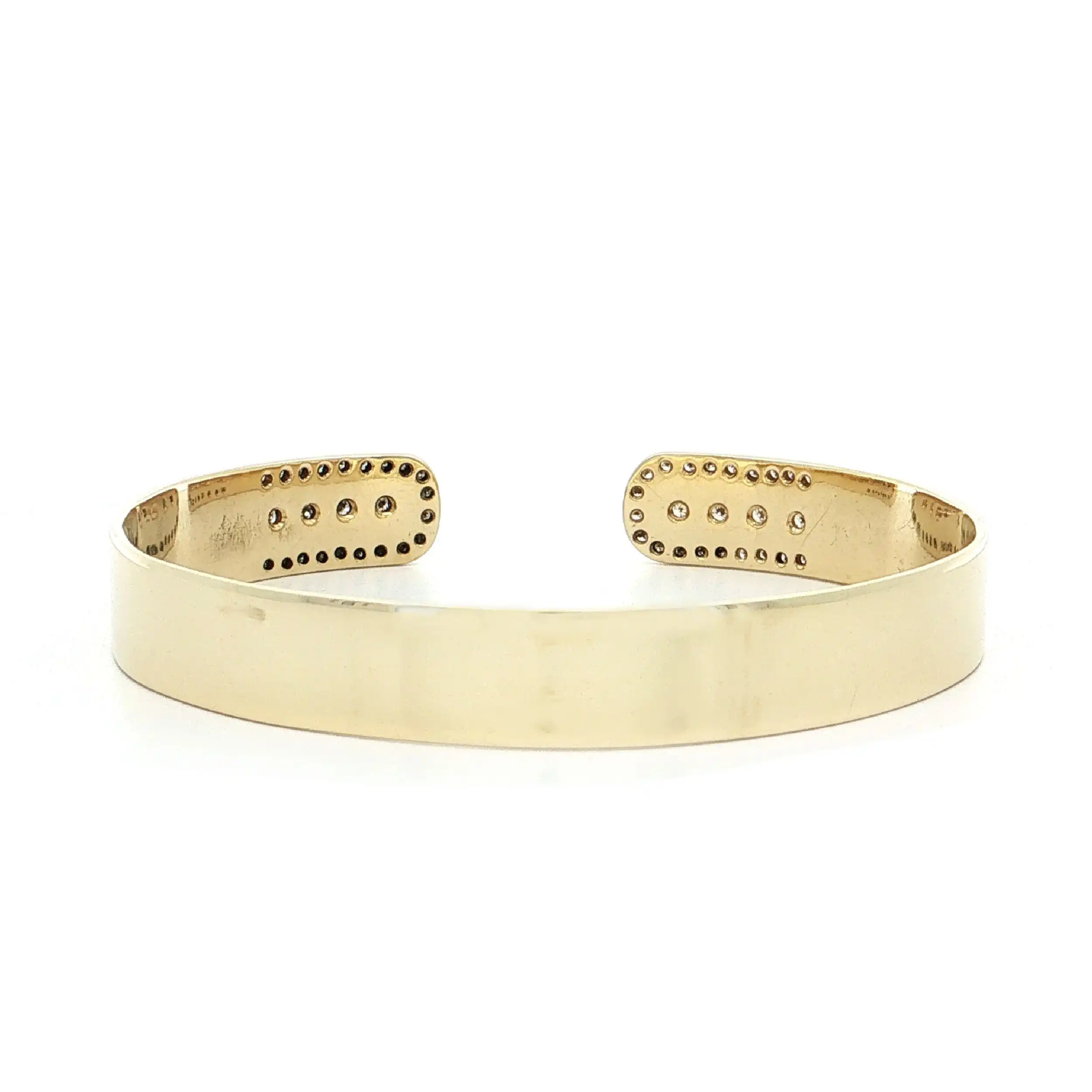 Armreif Gelbgold mit Brillanten Armreif Gelbgold mit Brillanten