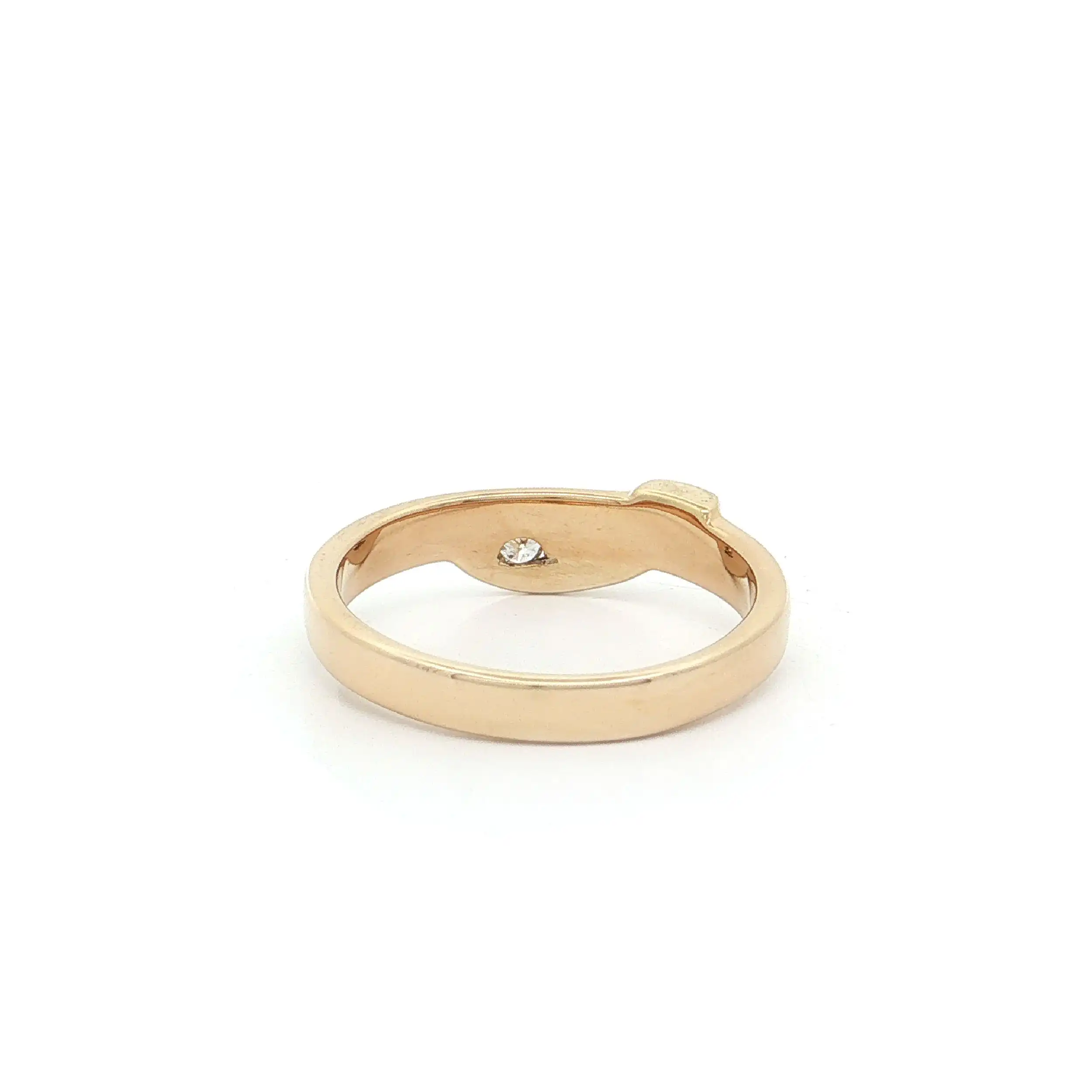 Ring Gelbgold mit Brillant