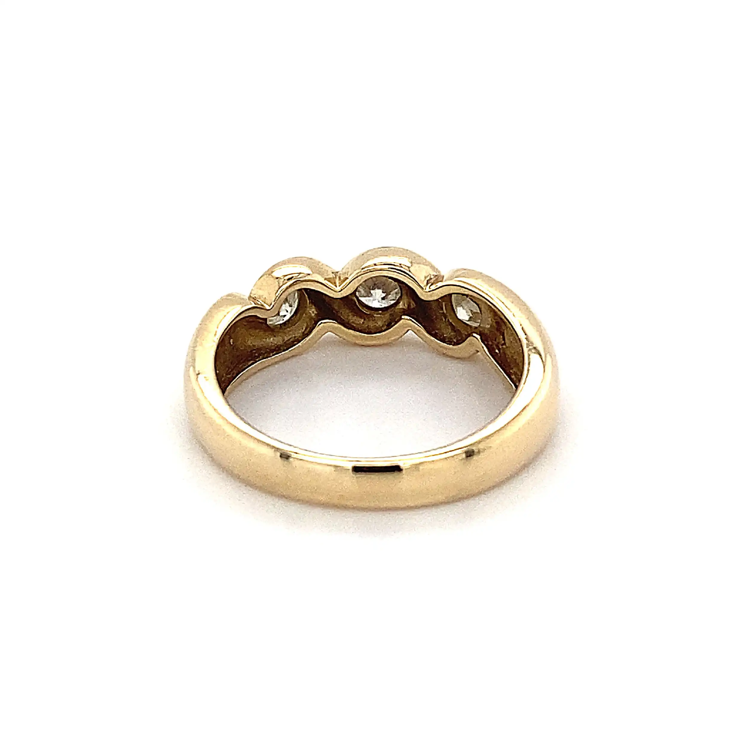Ring Gelbgold mit Brillanten Ring Gelbgold mit Brillanten