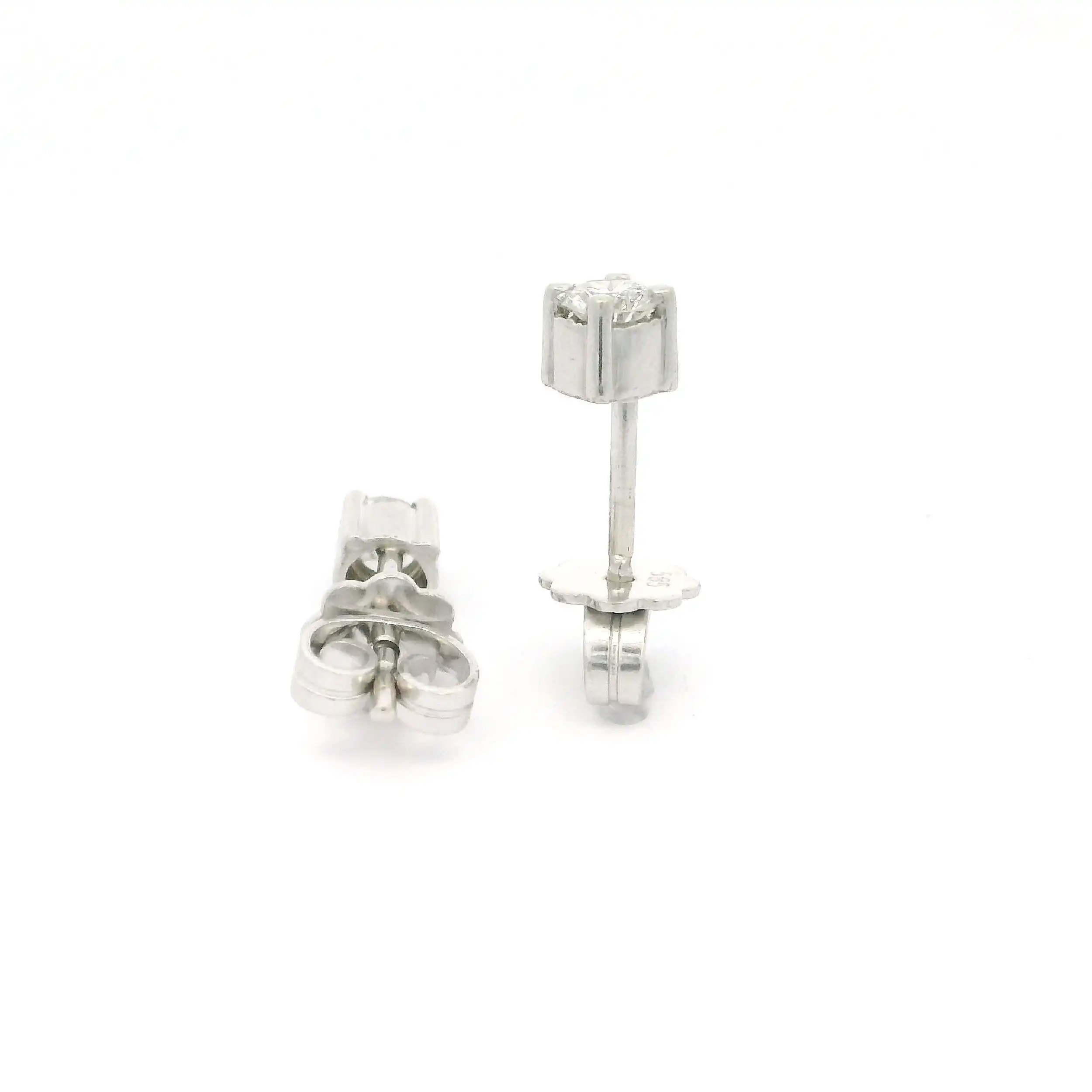 Ohrstecker Weißgold mit Brillanten