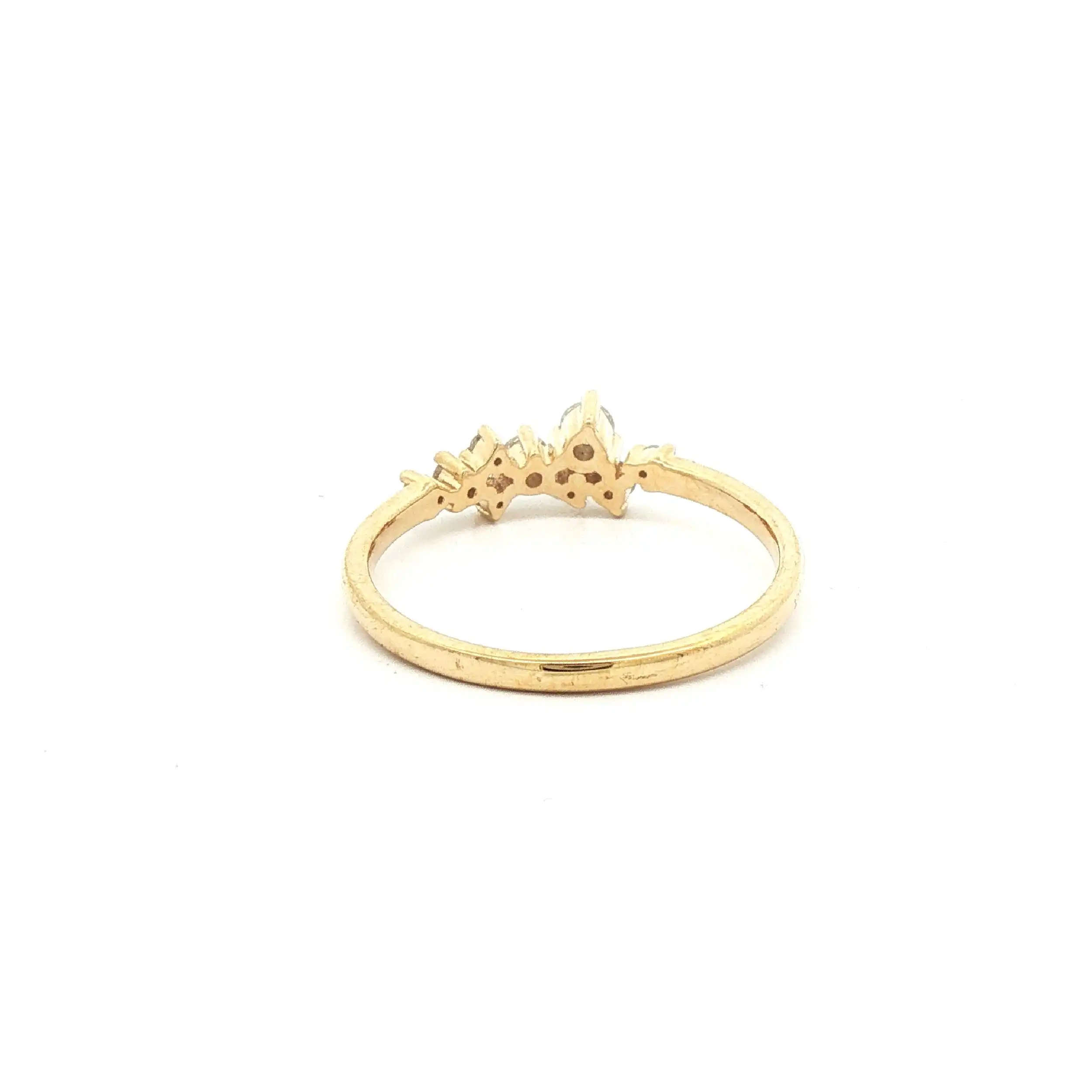 Ring Gelbgold mit Brillanten Ring Gelbgold mit Brillanten