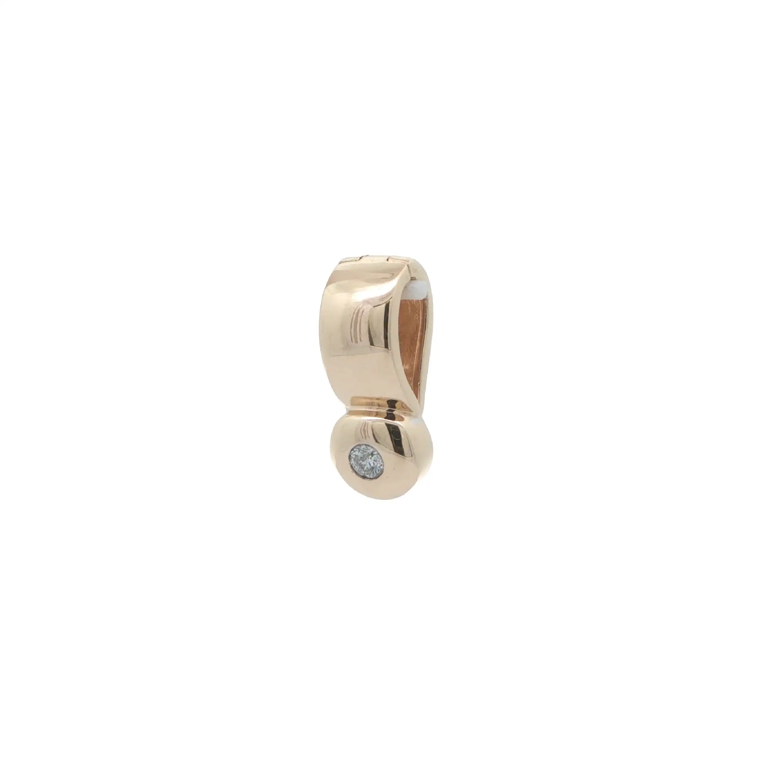 Anhänger/ Clip Gelbgold mit Brillant Anhänger/ Clip Gelbgold mit Brillant