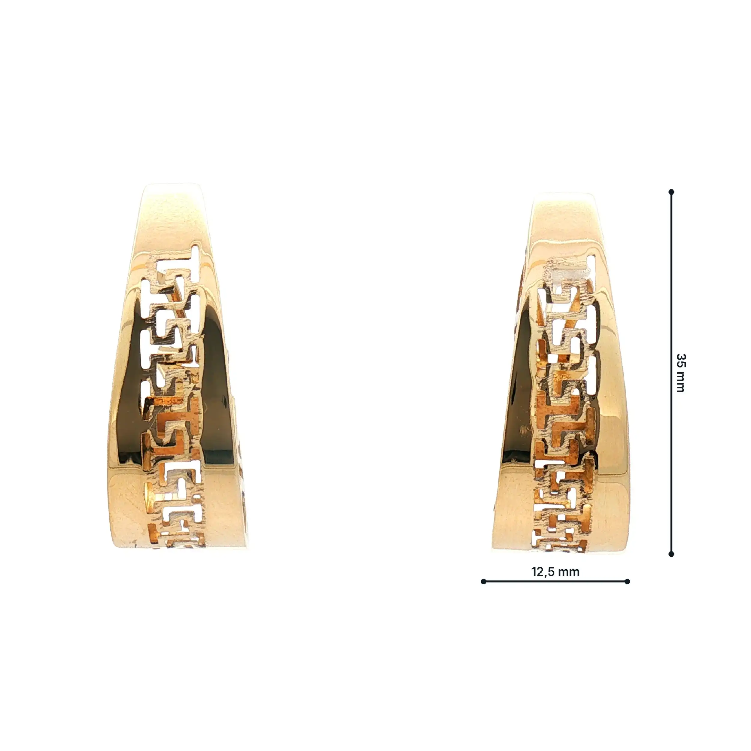 Ohrringe Gelbgold