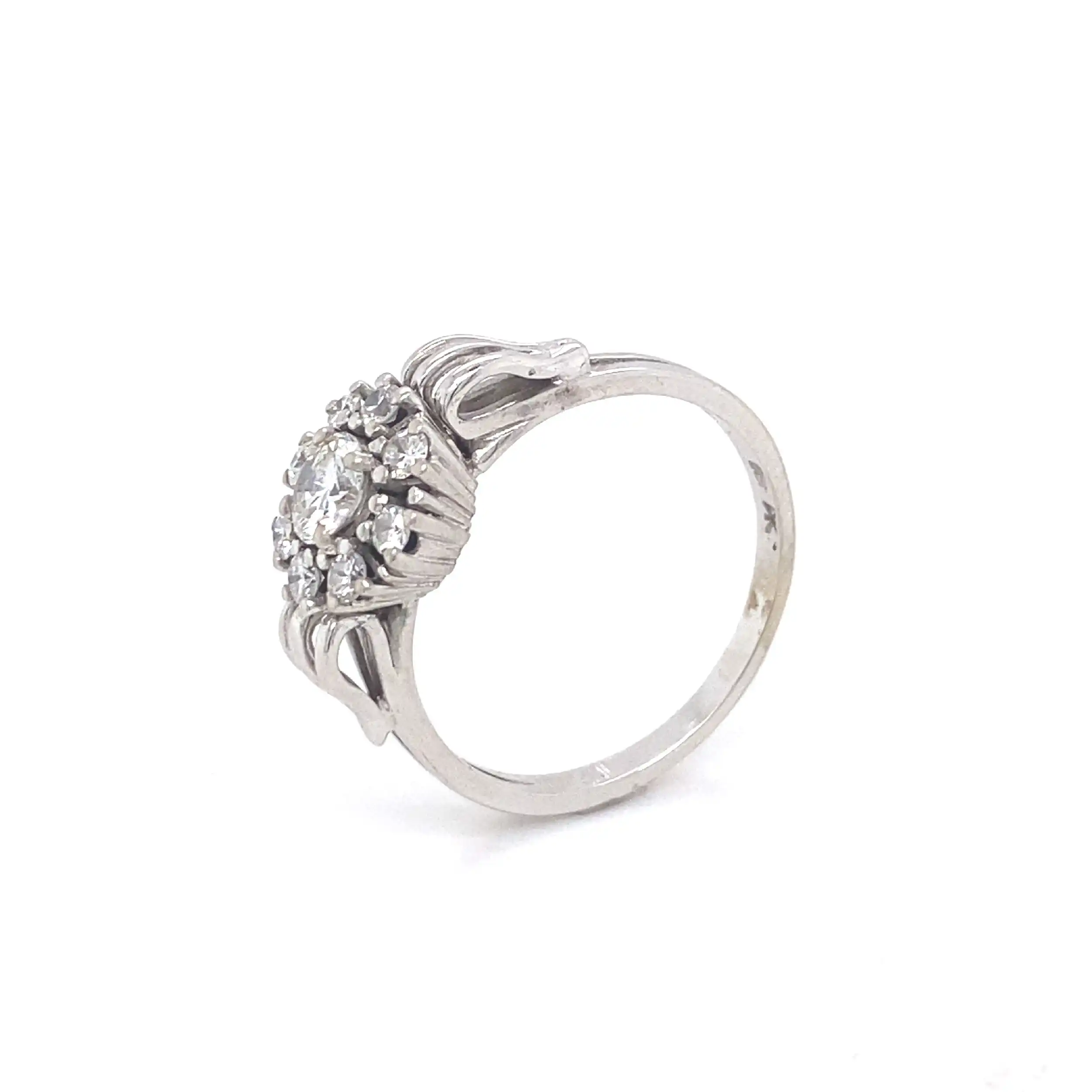 Ring Weißgold mit Brillanten