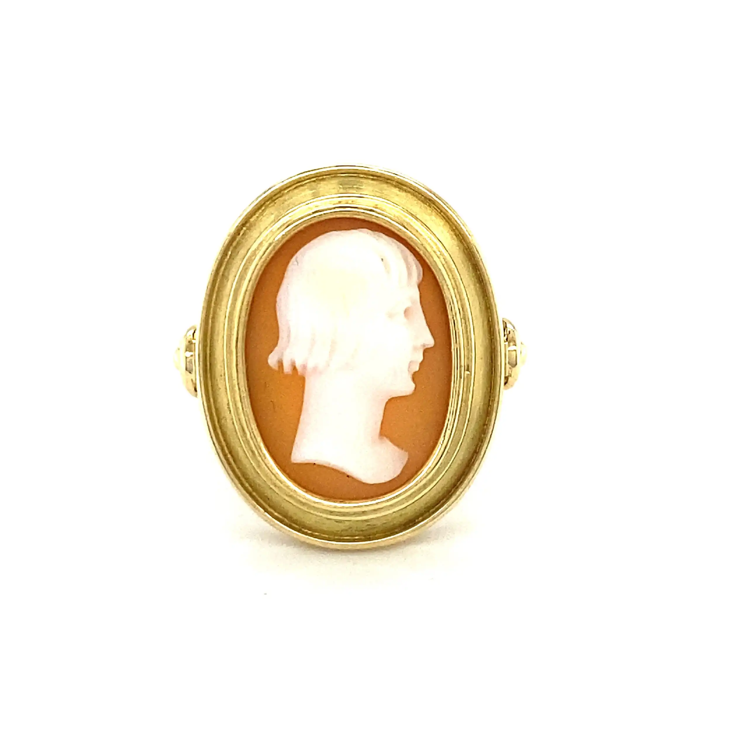 Ring Gelbgold mit Gemme Ring Gelbgold mit Gemme