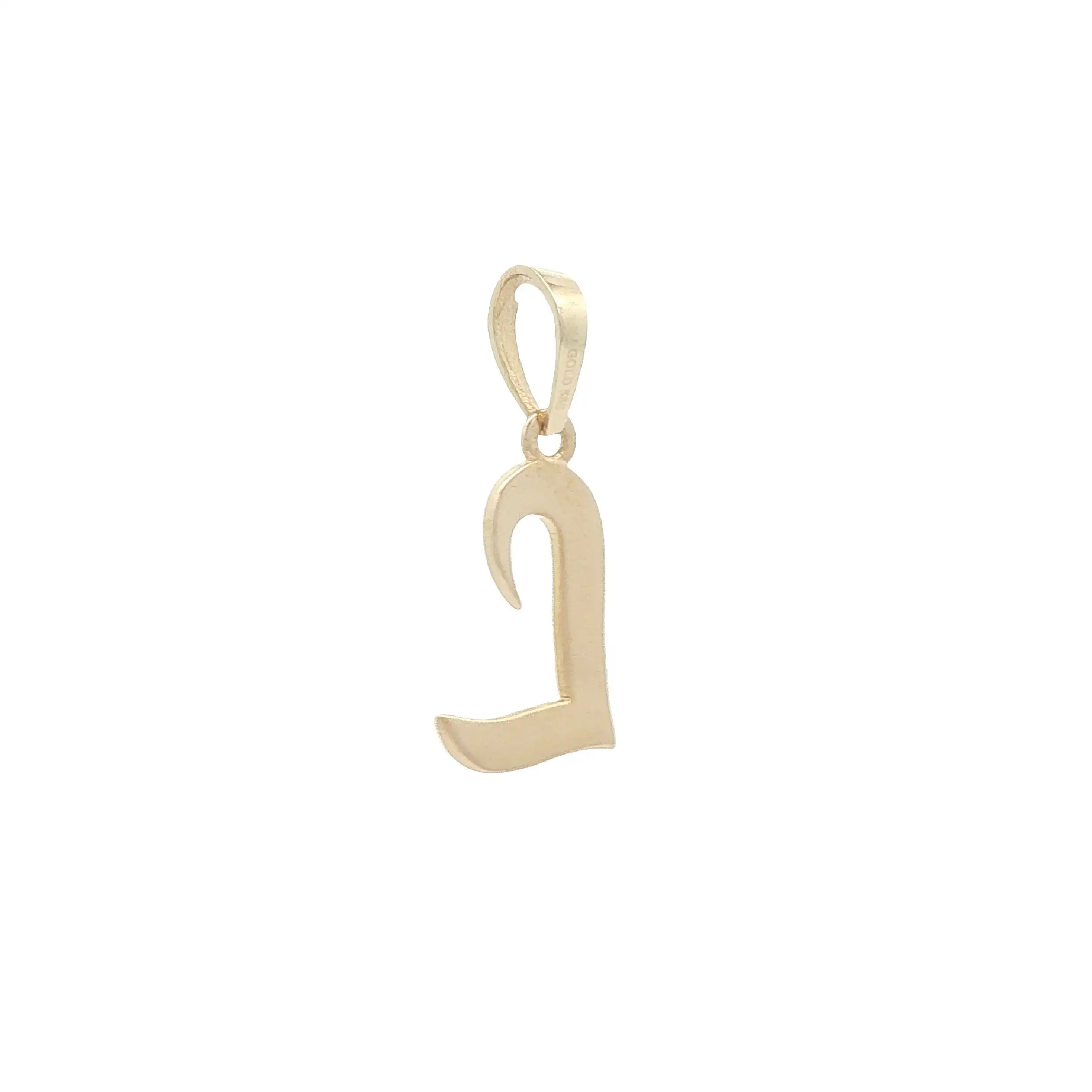 Anhänger Gelbgold "L" Anhänger Gelbgold "L"