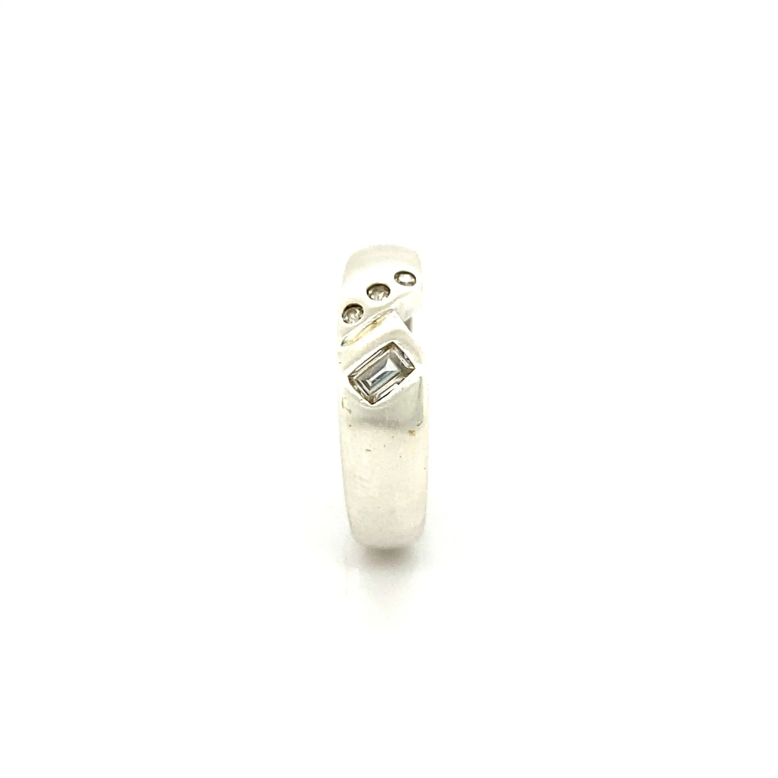 Silberring mit Zirkonia