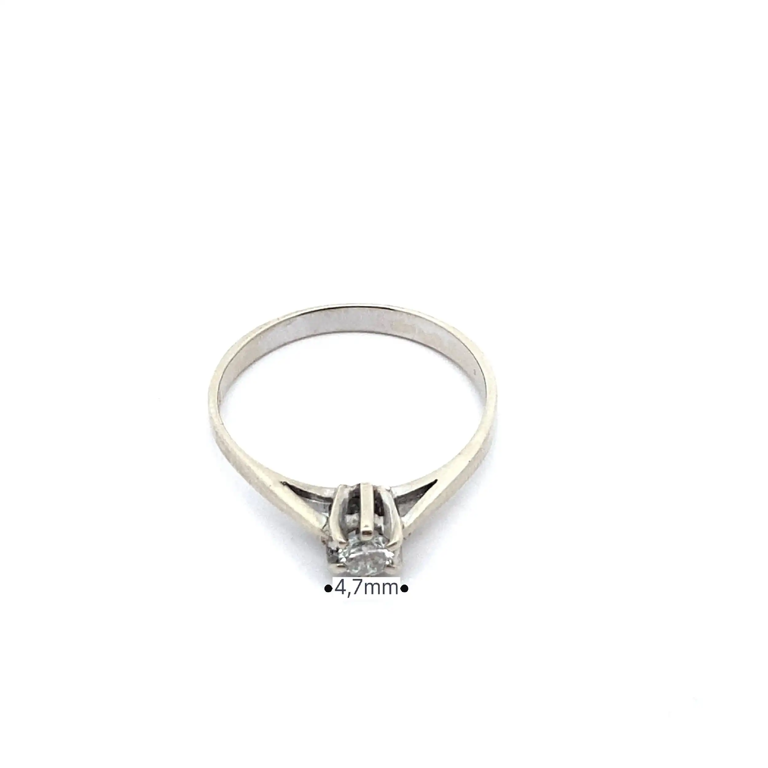 Ring Weißgold mit Brillant