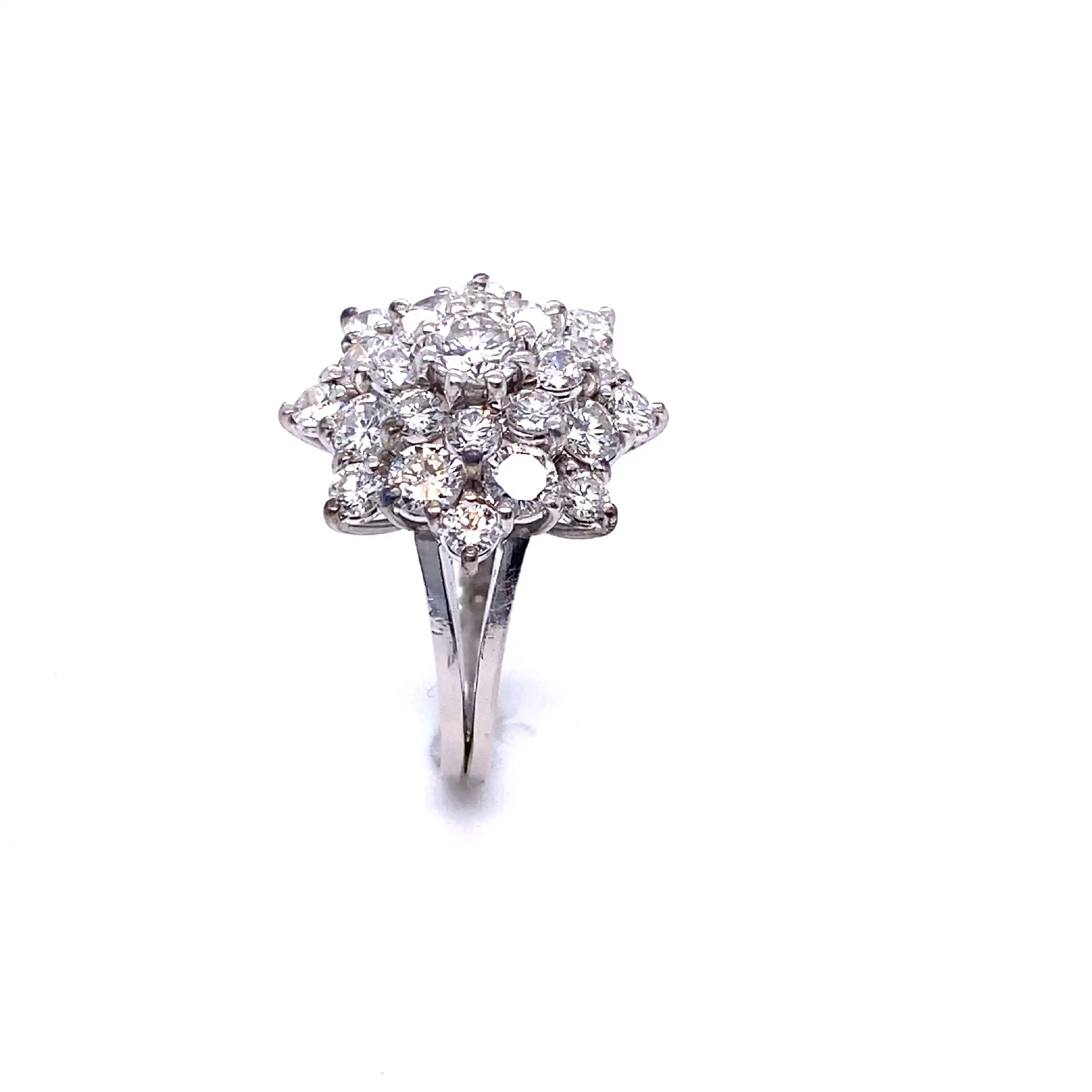 Ring Weißgold mit Brillanten ca. 2,00ct. Ring Weißgold mit Brillanten ca. 2,00ct.