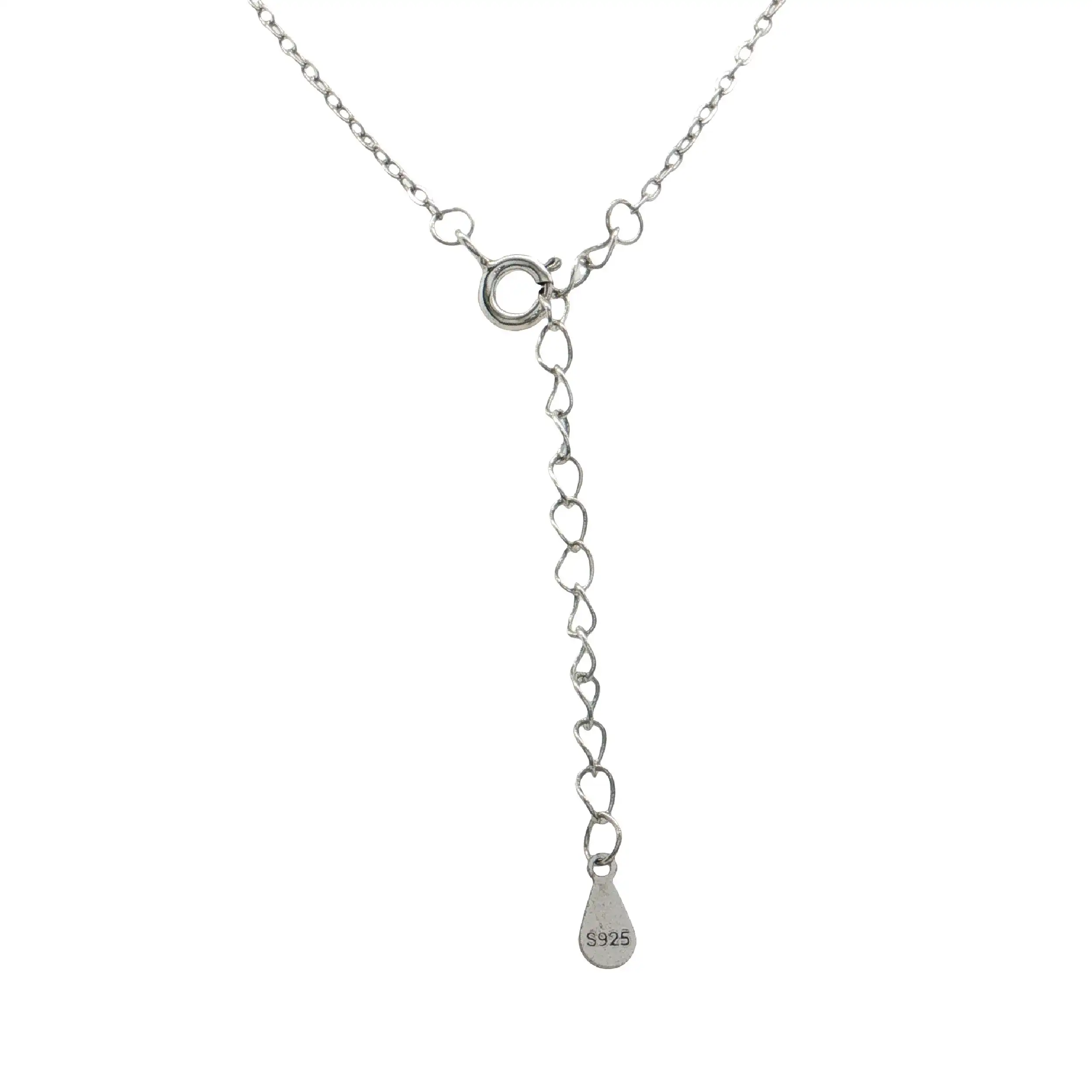 Kette Silber mit Herzanhänger mit Zirkonia