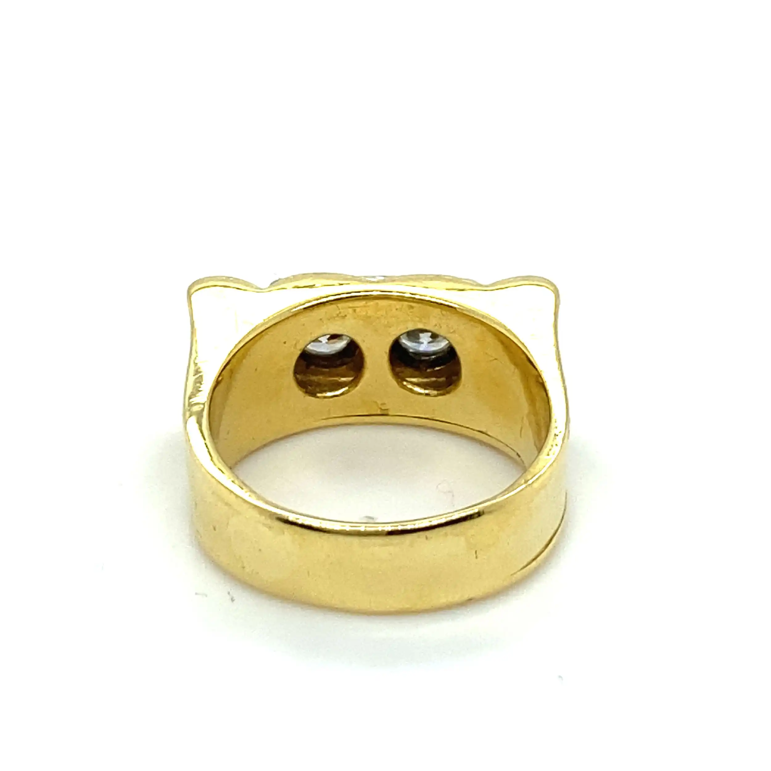 Ring Bicolor mit Brillanten