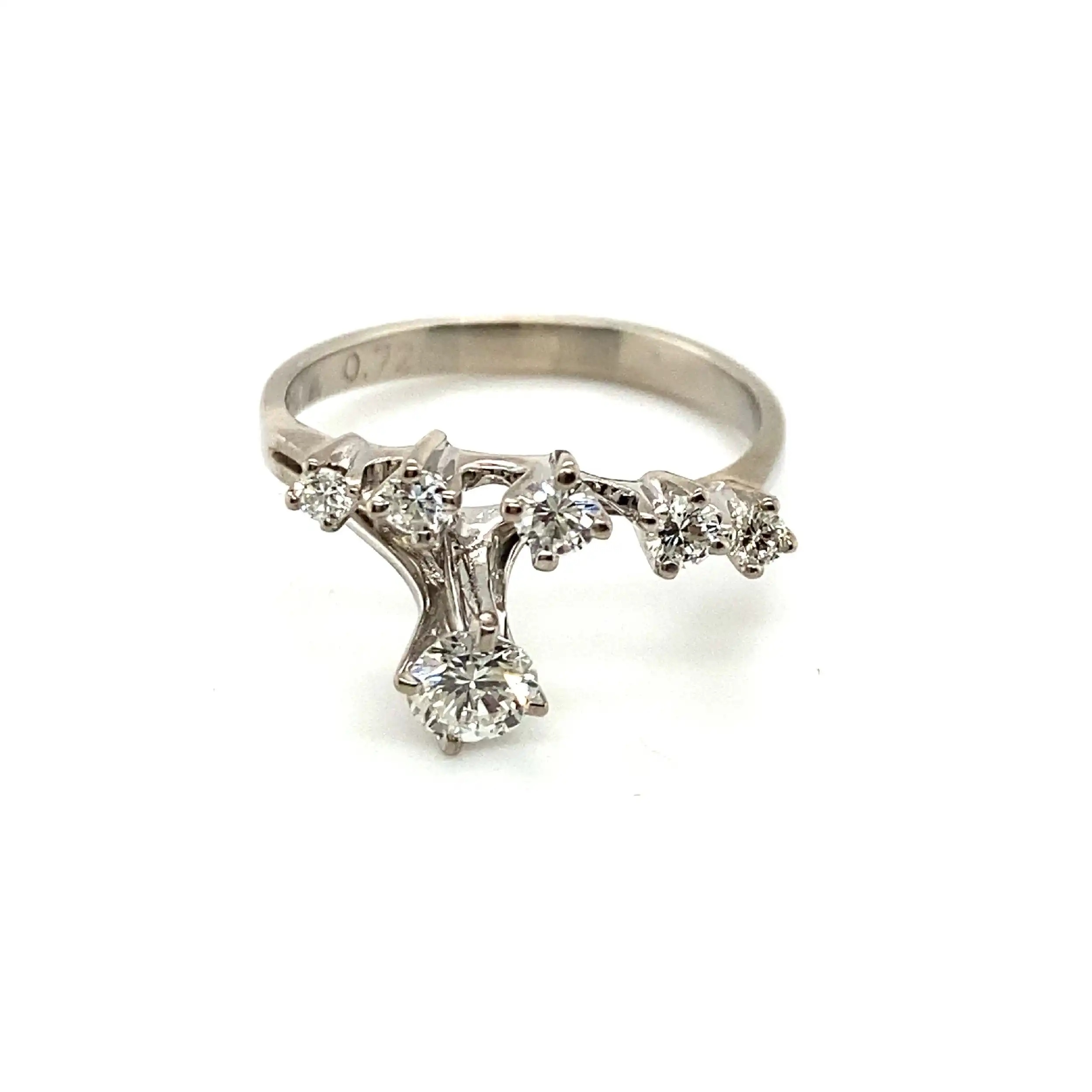 Ring Weißgold mit Brillanten
