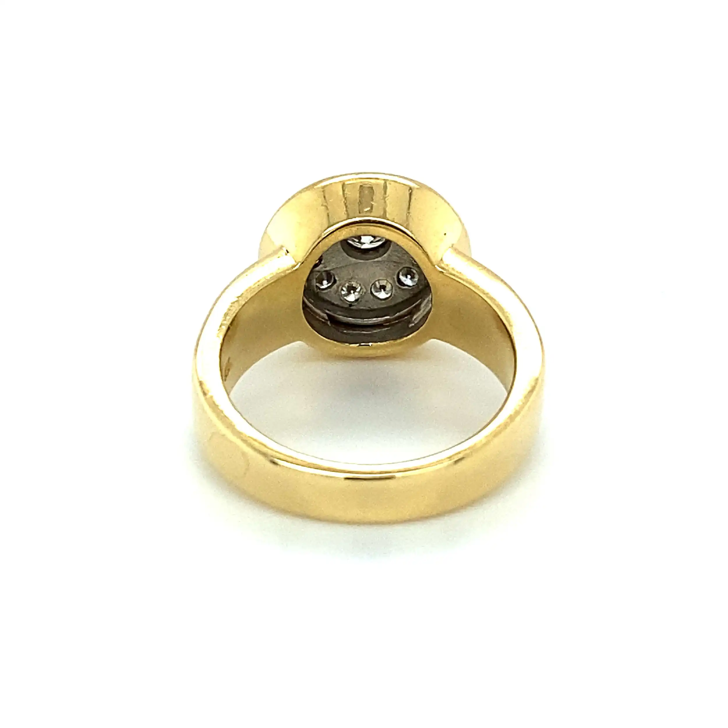 Ring Bicolor mit Brillanten Ring Bicolor mit Brillanten
