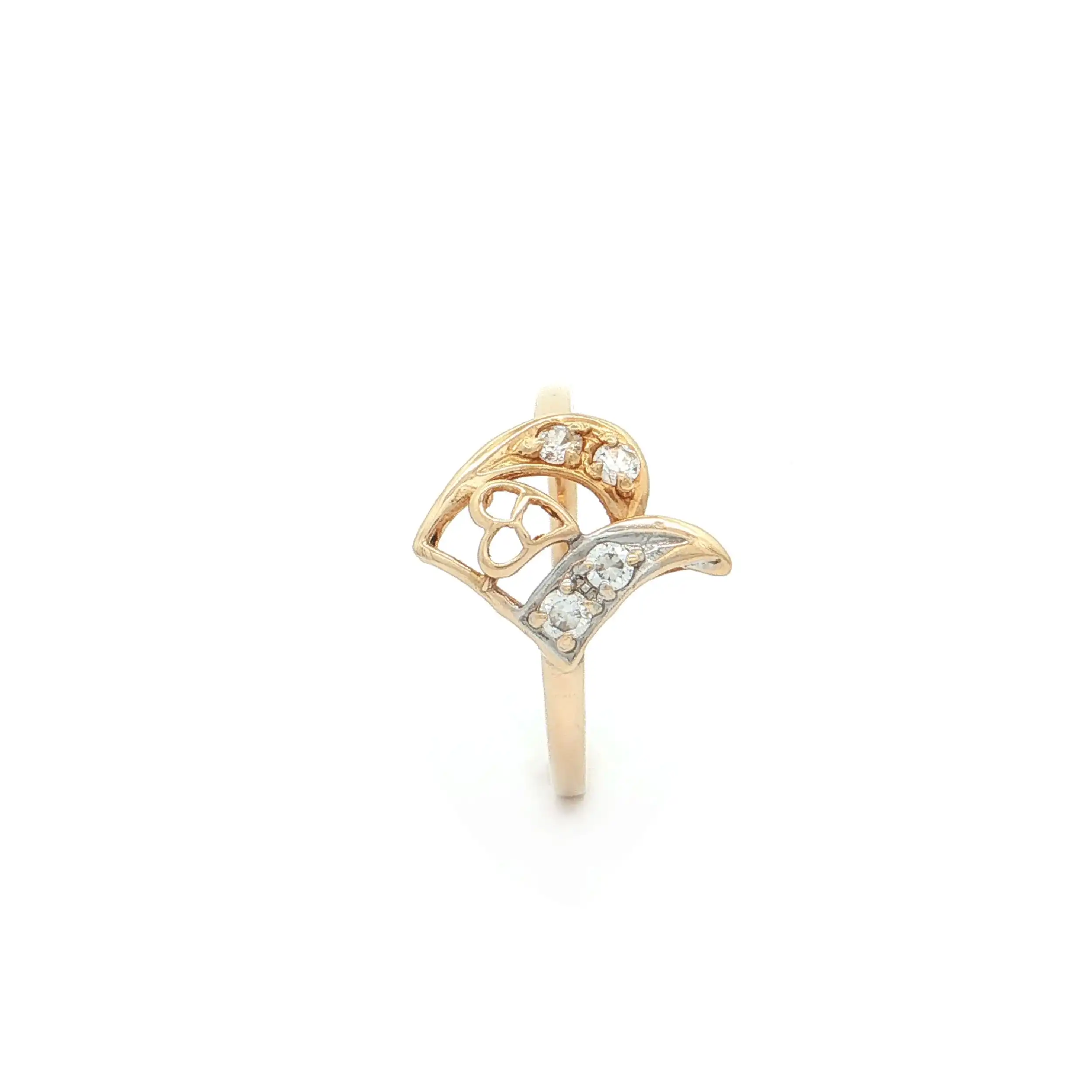 Ring Gelbgold mit Zirkonia
