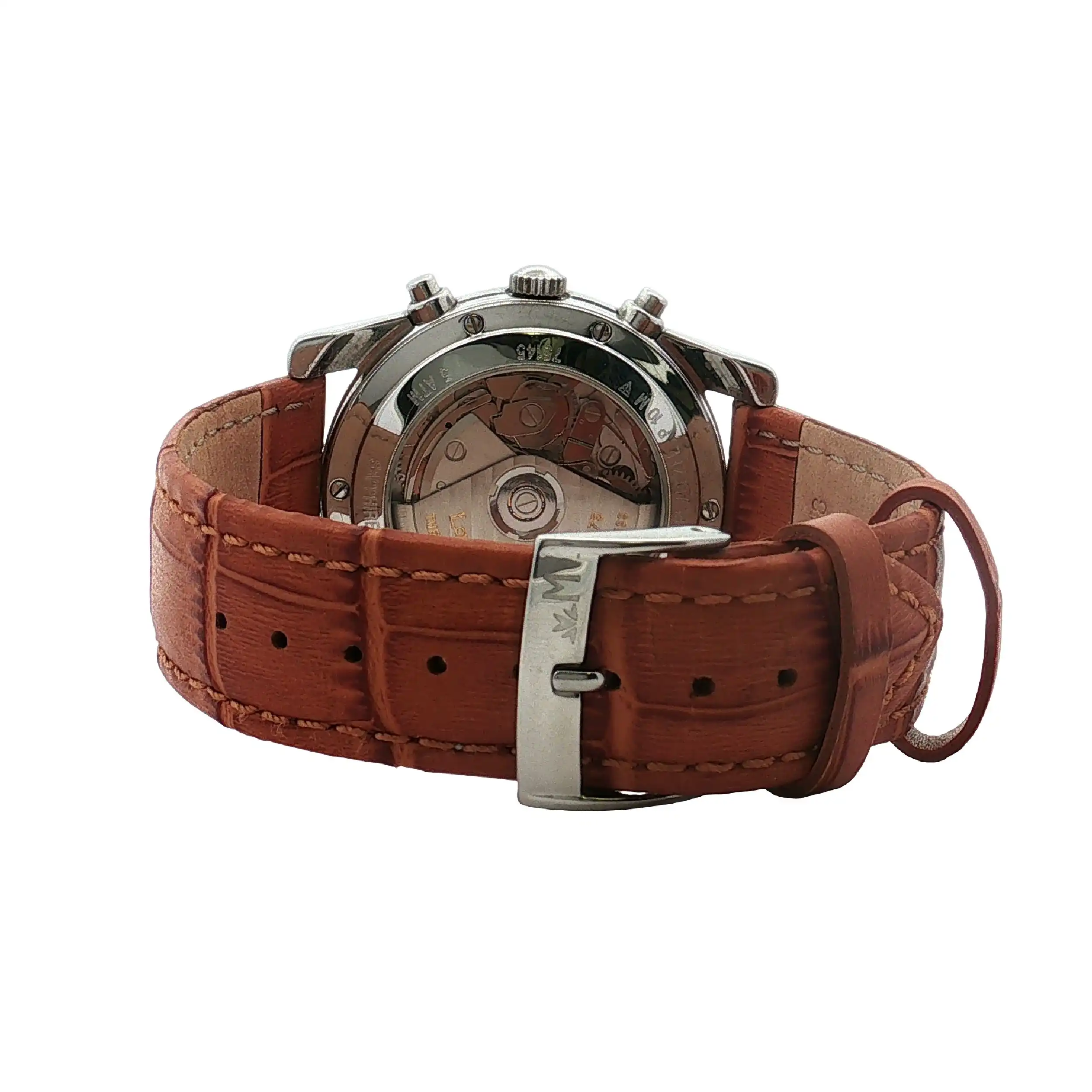 Herrenuhr Louis Erard Chronograph mit Lederarmband Herrenuhr Louis Erard Chronograph mit Lederarmband
