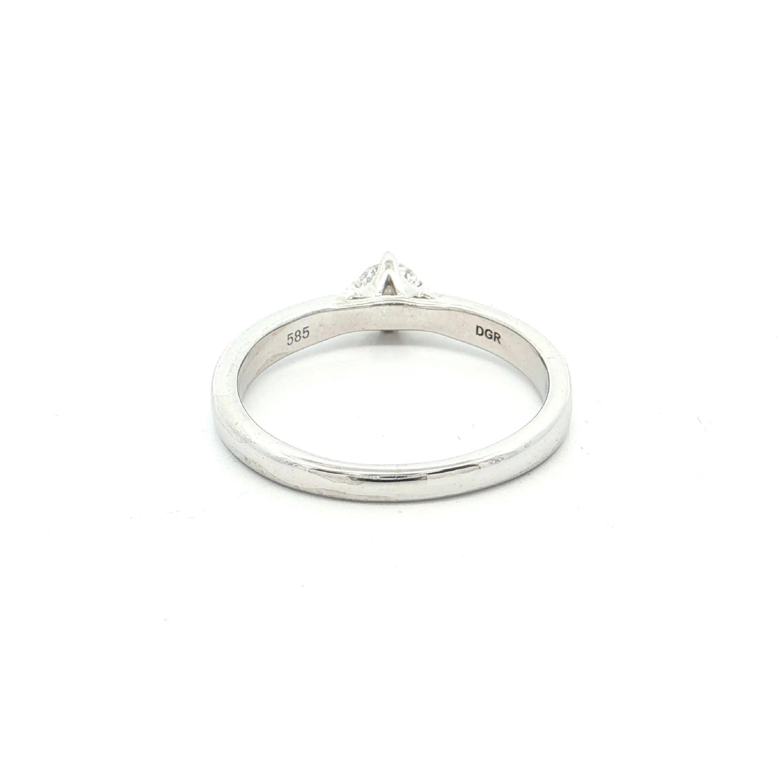 Solitärring Weißgold mit Brillant 0,25ct Solitärring Weißgold mit Brillant 0,25ct
