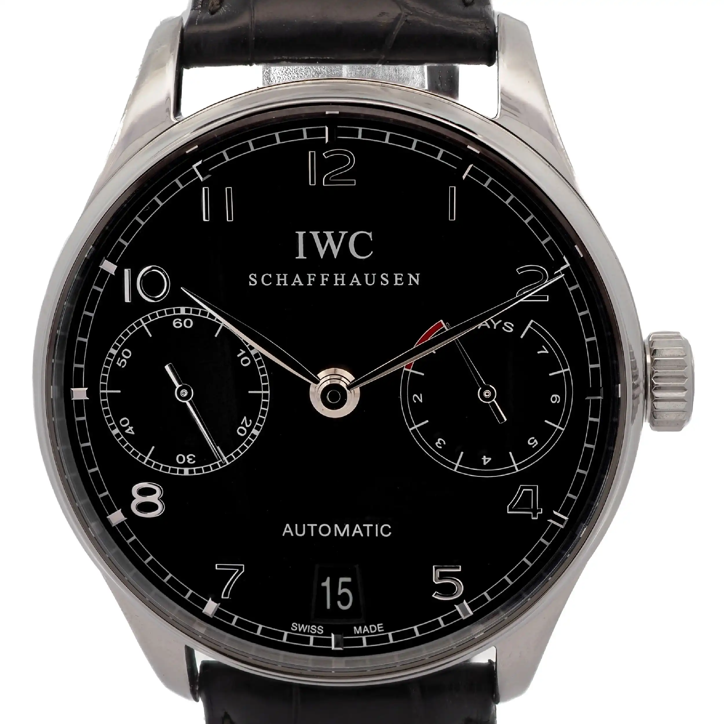Herrenuhr IWC Portugieser 7 Tage Werk Referenz IW500109 - Revision 07/2025 Herrenuhr IWC Portugieser 7 Tage Werk Referenz IW500109 - Revision 07/2025