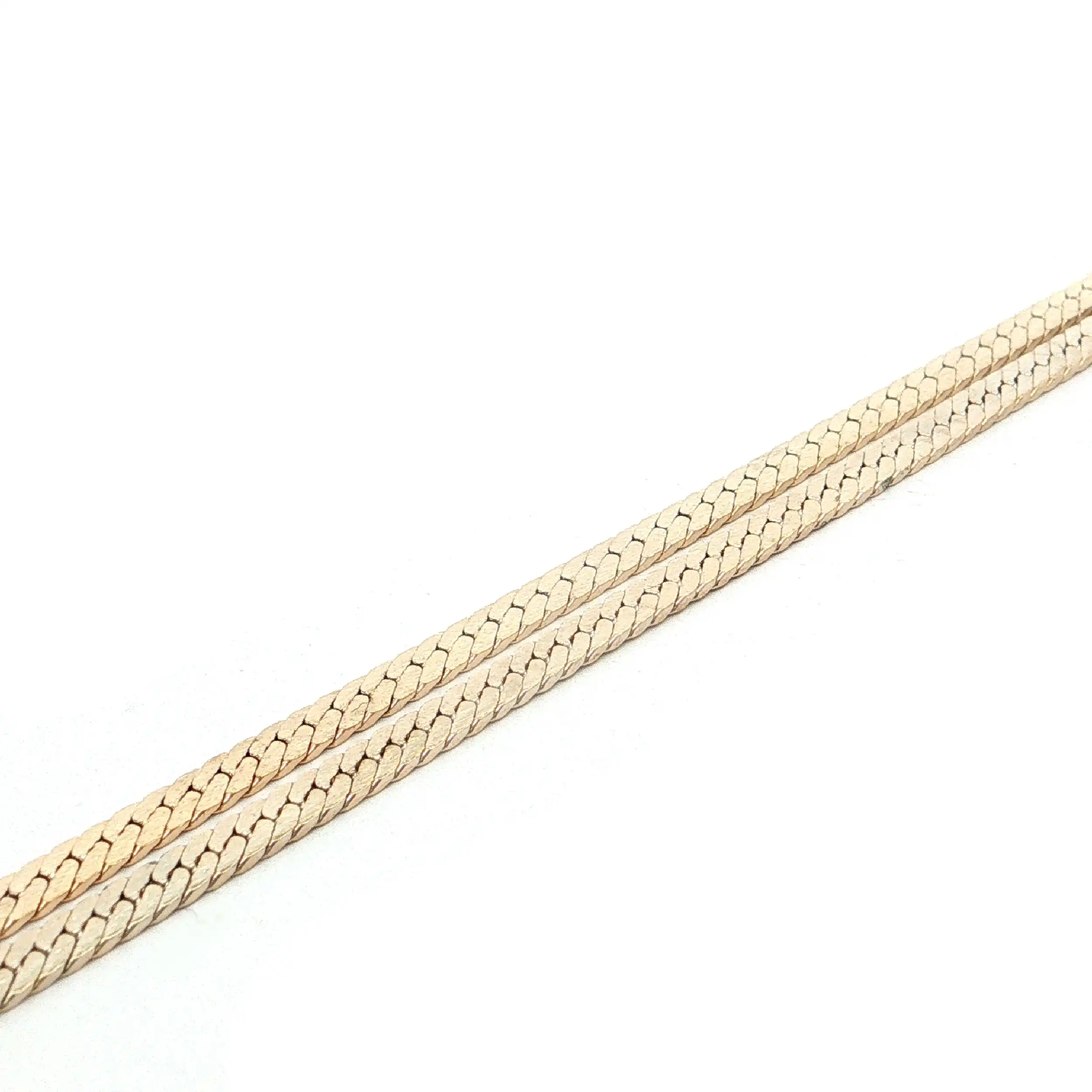 Armband Silber vergoldet zweireihig