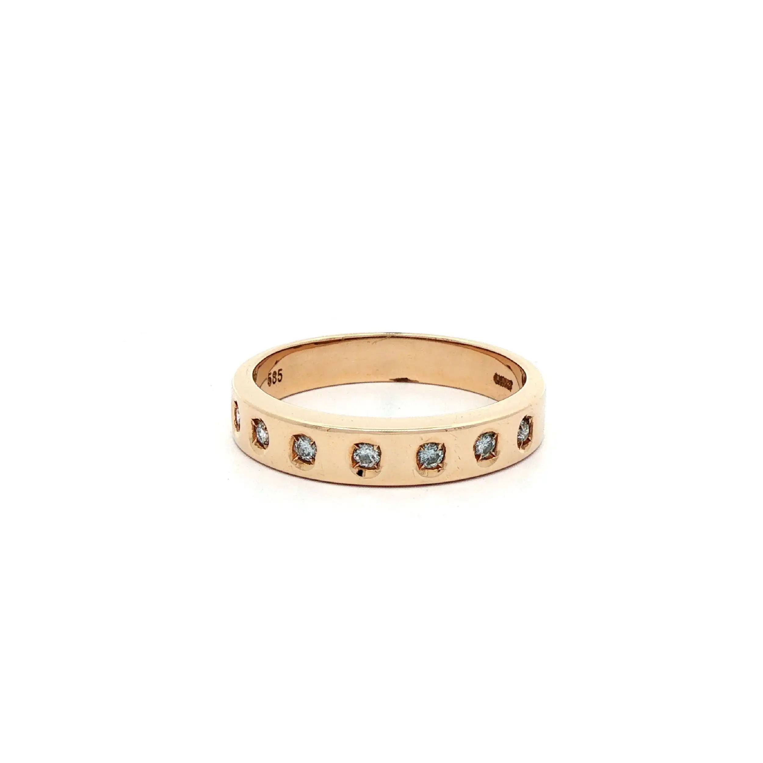 Ring Gelbgold mit Brillanten von Christ