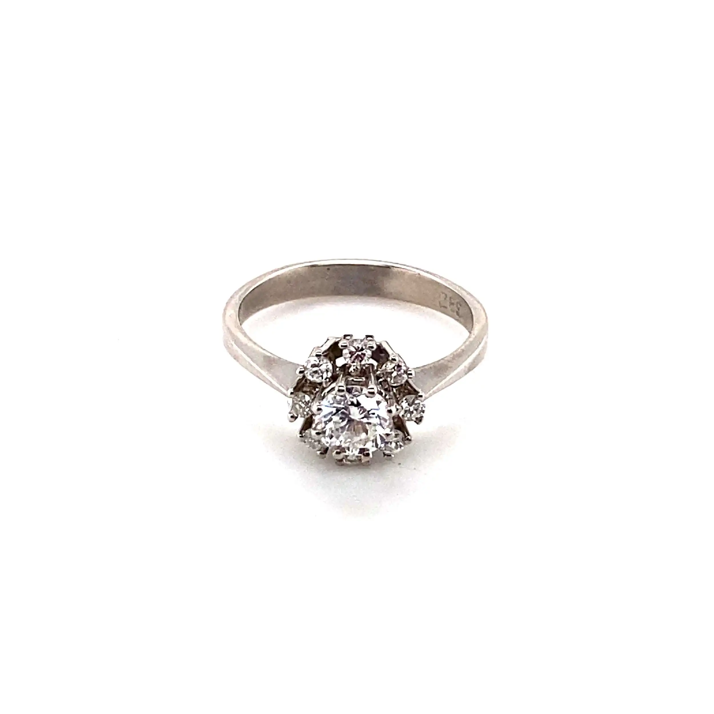 Ring Weißgold mit Brillanten