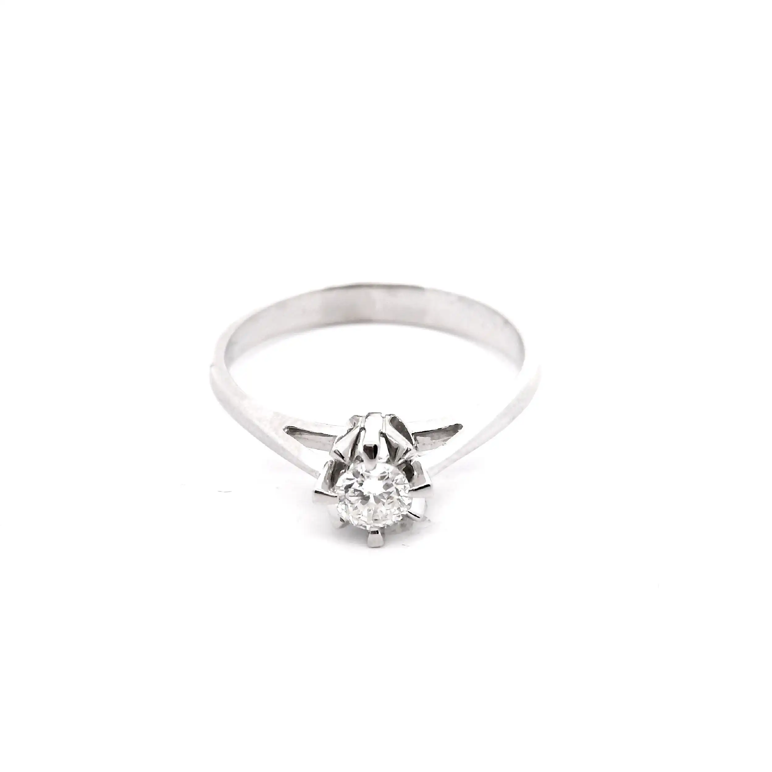 Ring Weißgold mit Brillant